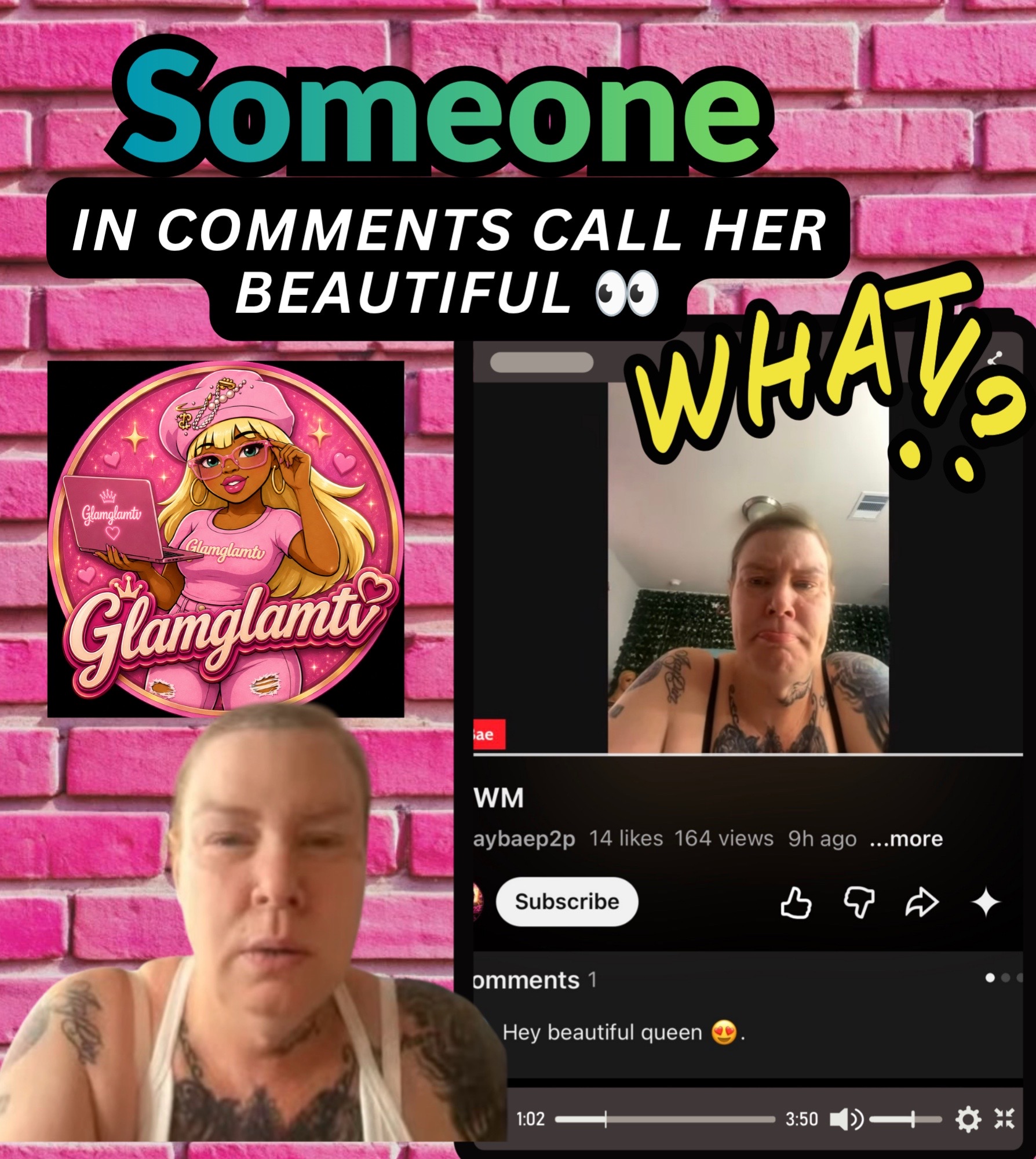@glamglamtv 🩷🖤🩷🖤