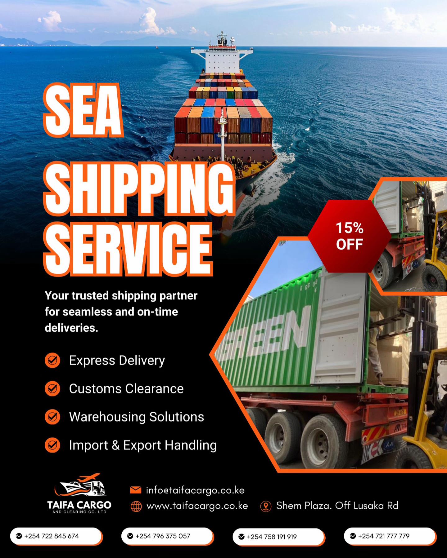 @TAIFA CARGO AND CLEARING CO.