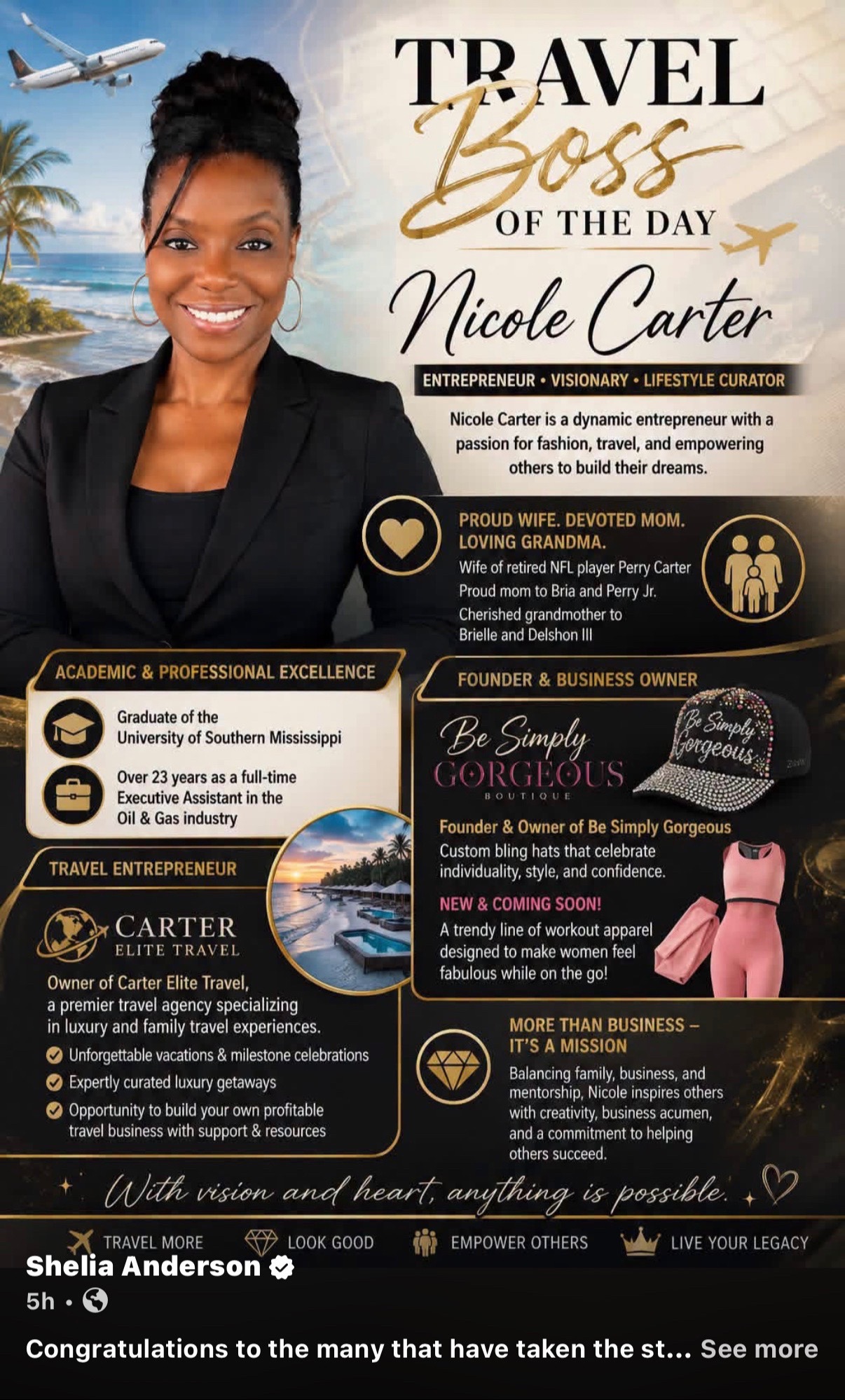 @Nicole Carter/Travel Owner