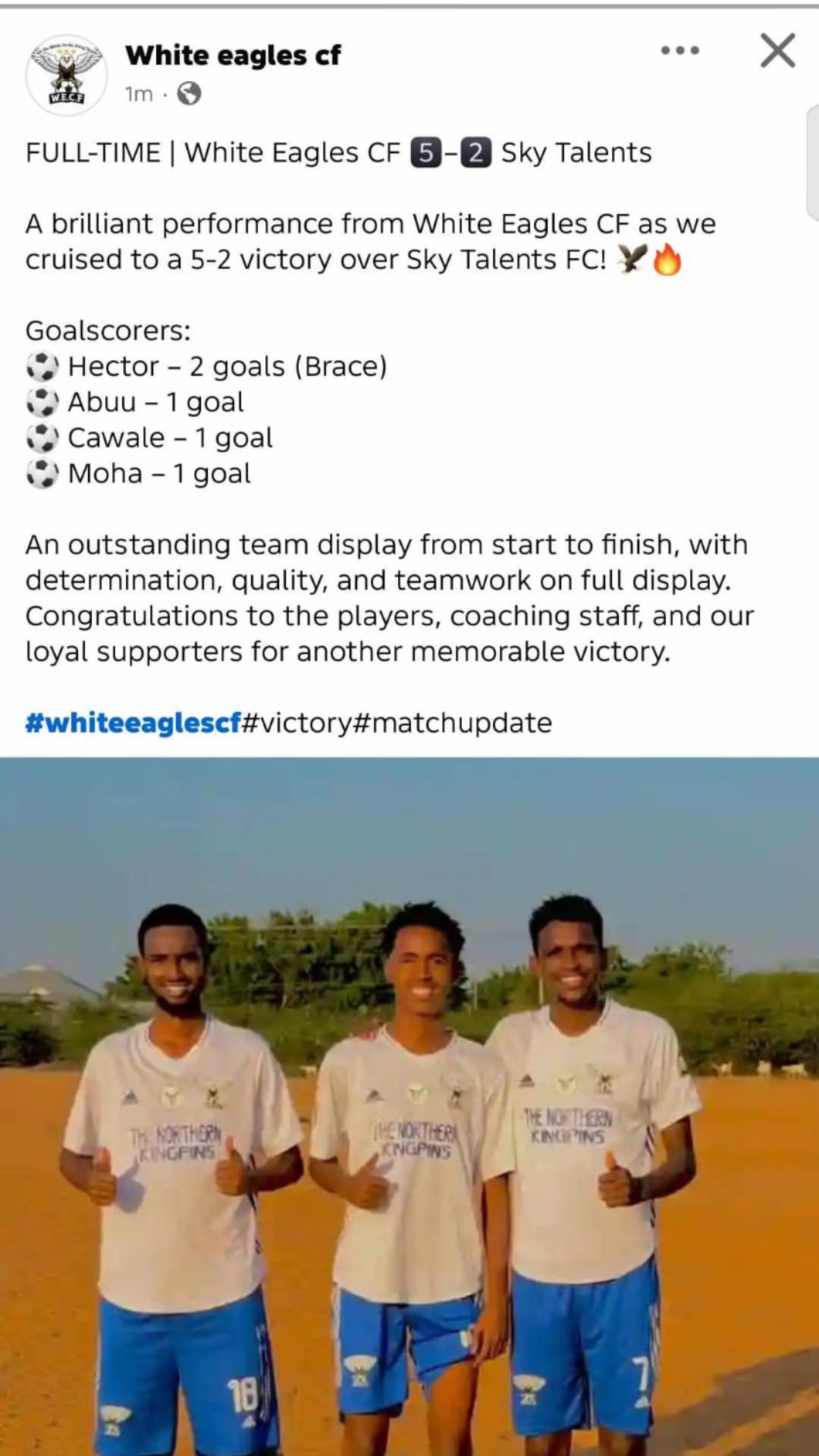 @WHITE EAGLES CF