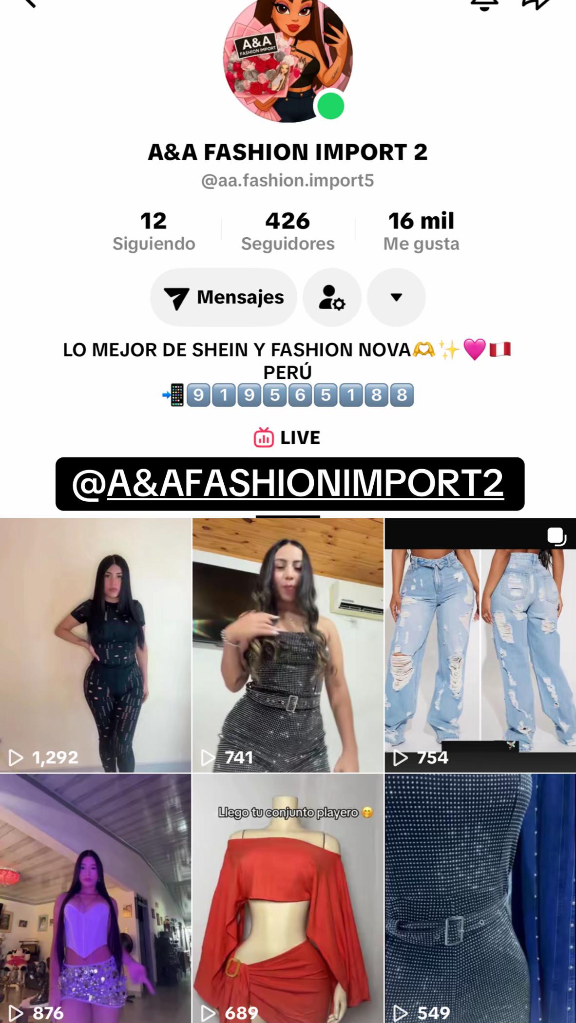@A&A FASHION IMPORT