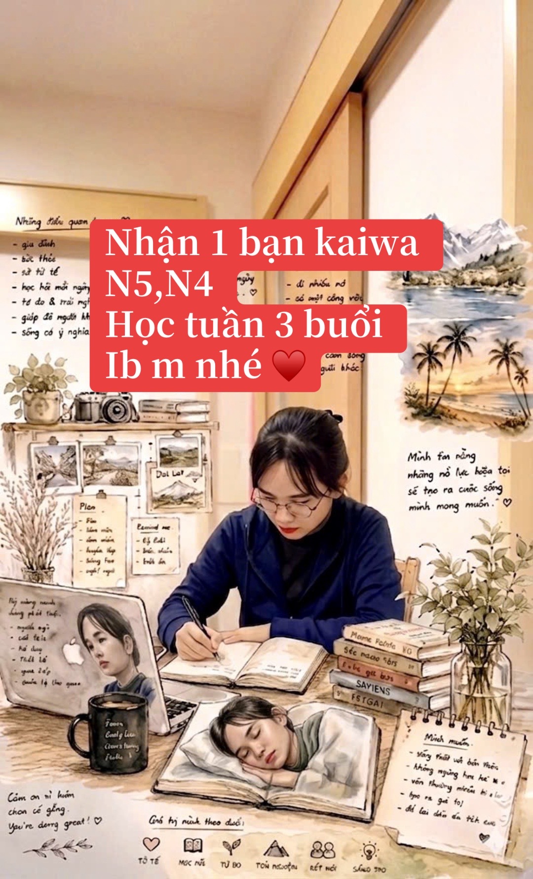 @Tiếng Nhật cùng Linh74❤️