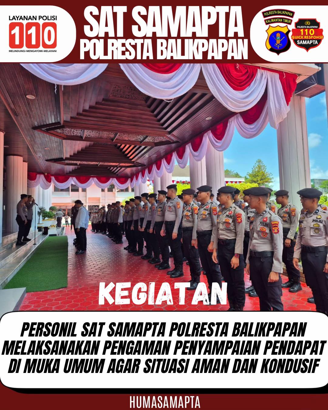 @SAMAPTA POLRESTA BALIKPAPAN