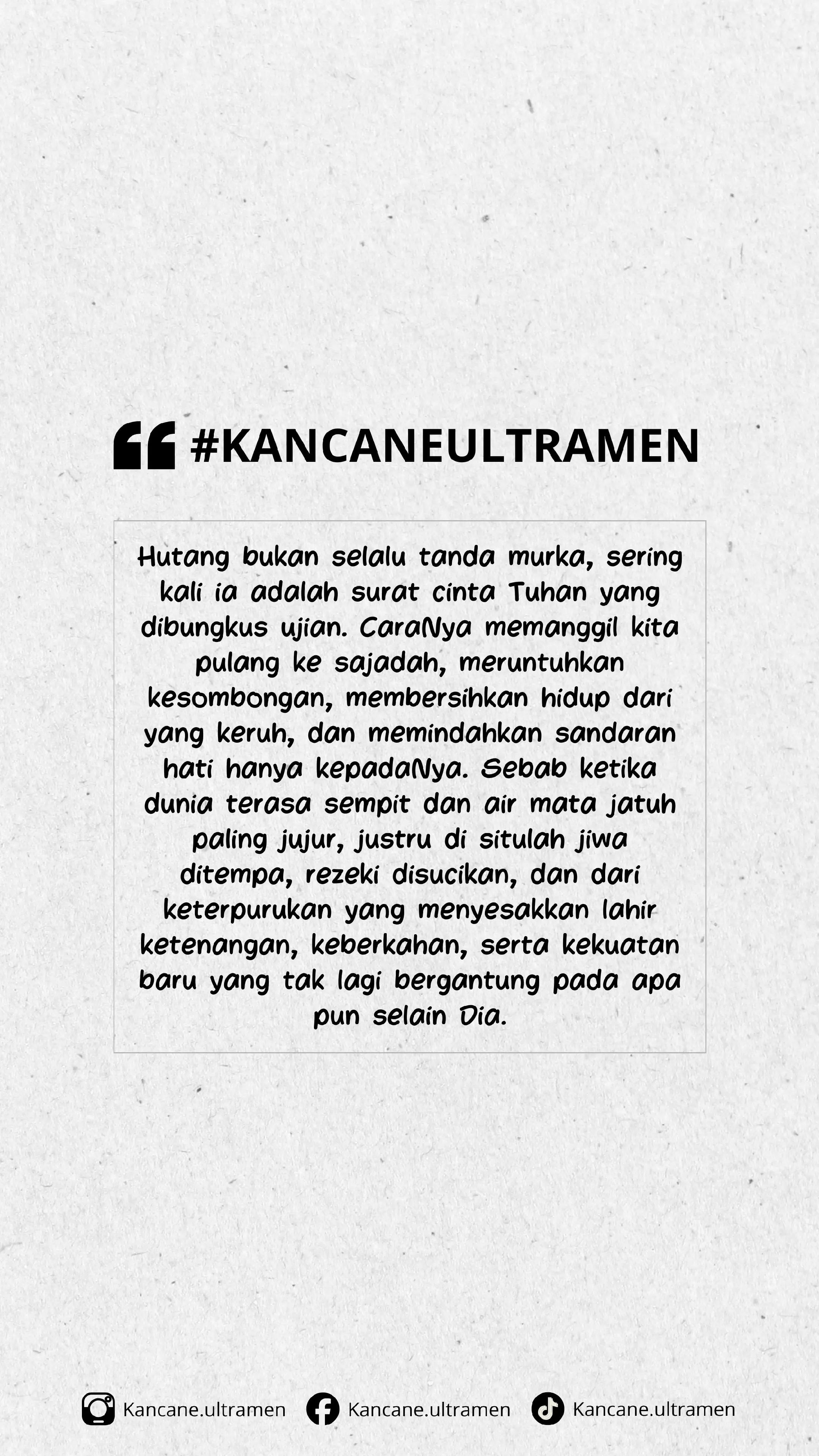@#KancaneUltramen