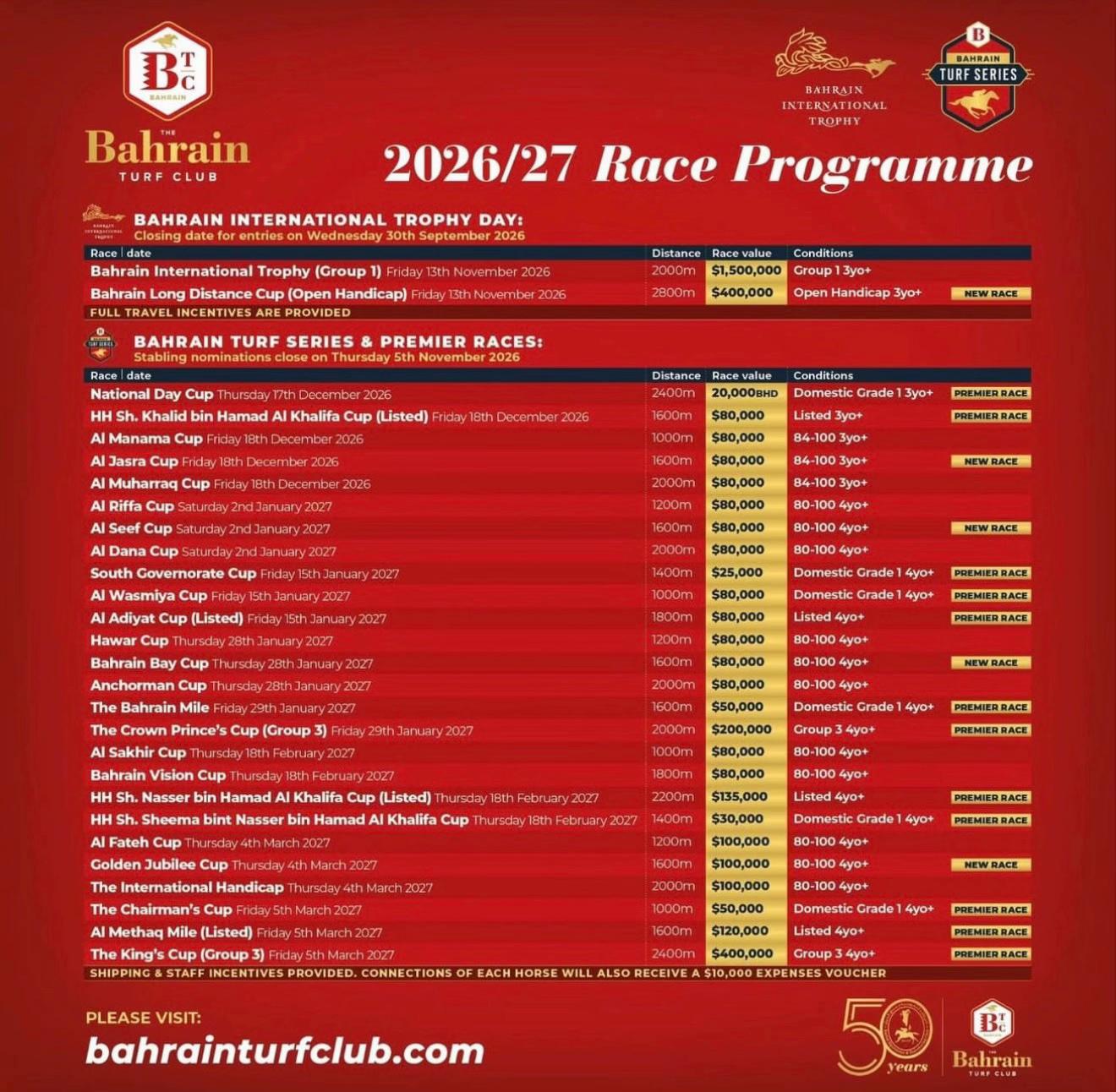 @Bahrain Turf Club