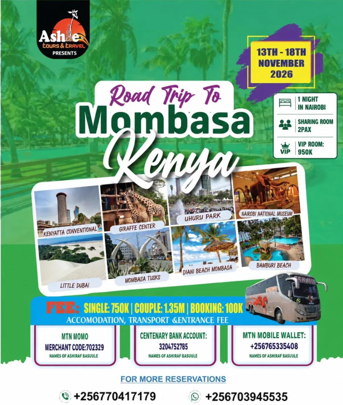 @ÀSHIE TOURS & TRAVEL✈️🇺🇬🇷🇼
