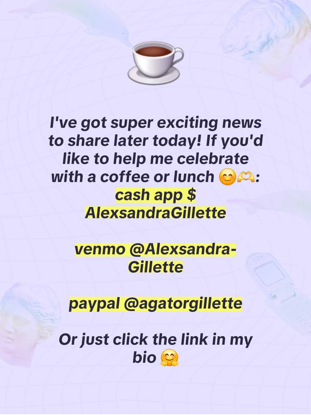 @Alexsandra Gillette