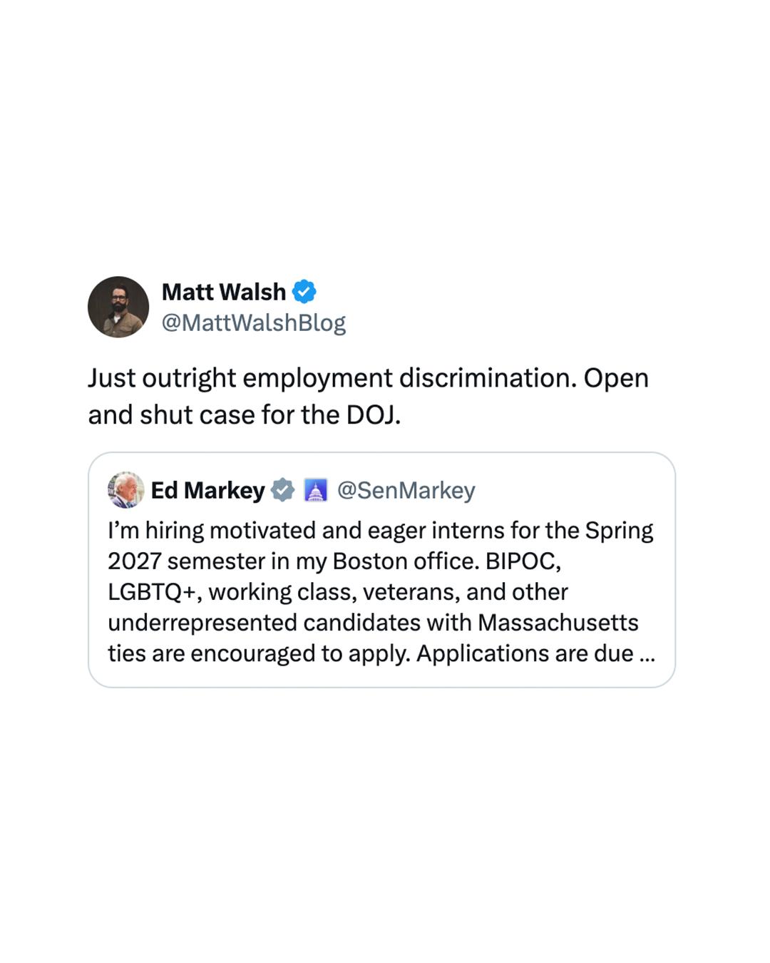 @Matt Walsh