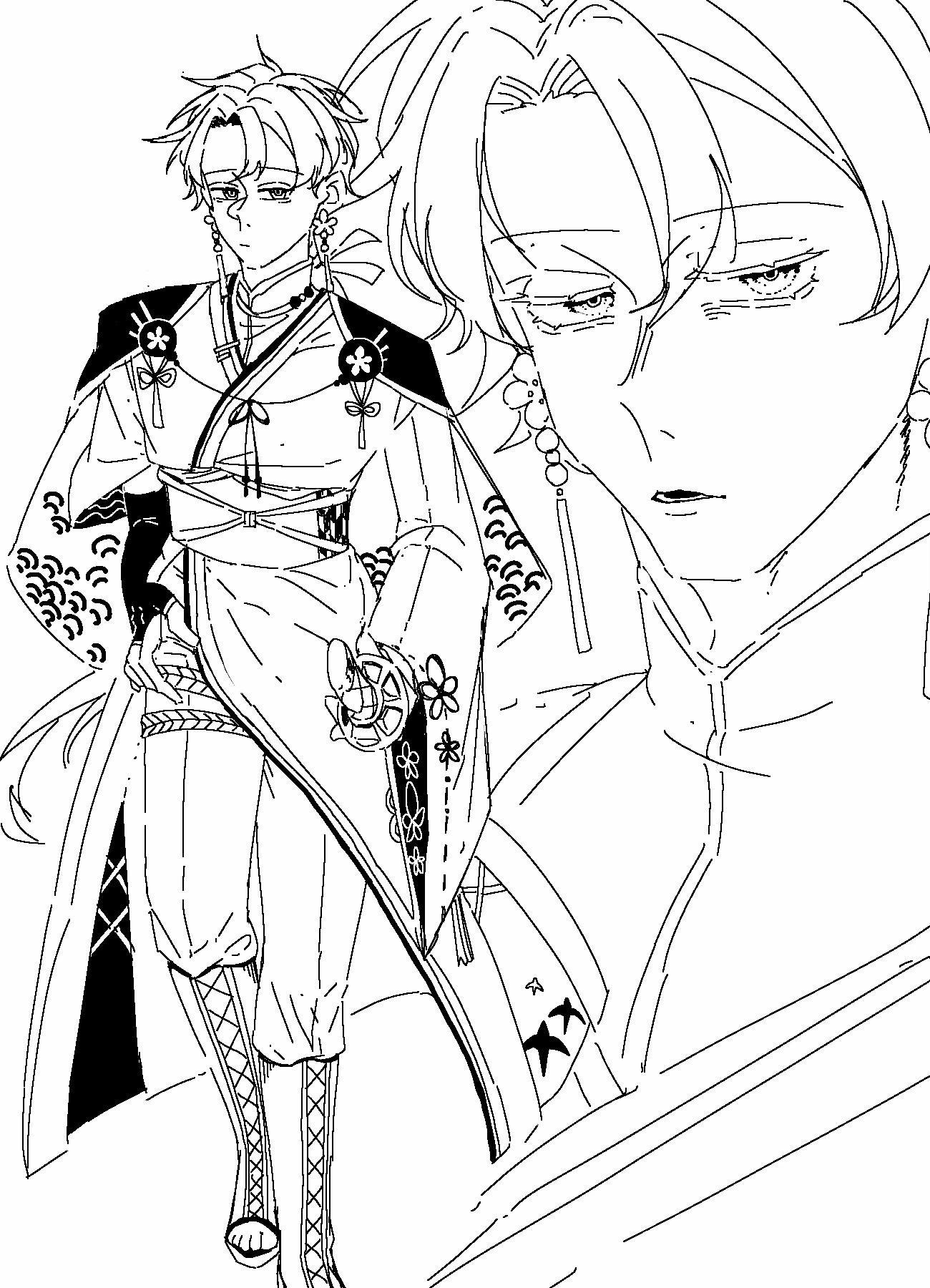 @気まぐれな絵描きK🗝️🖤