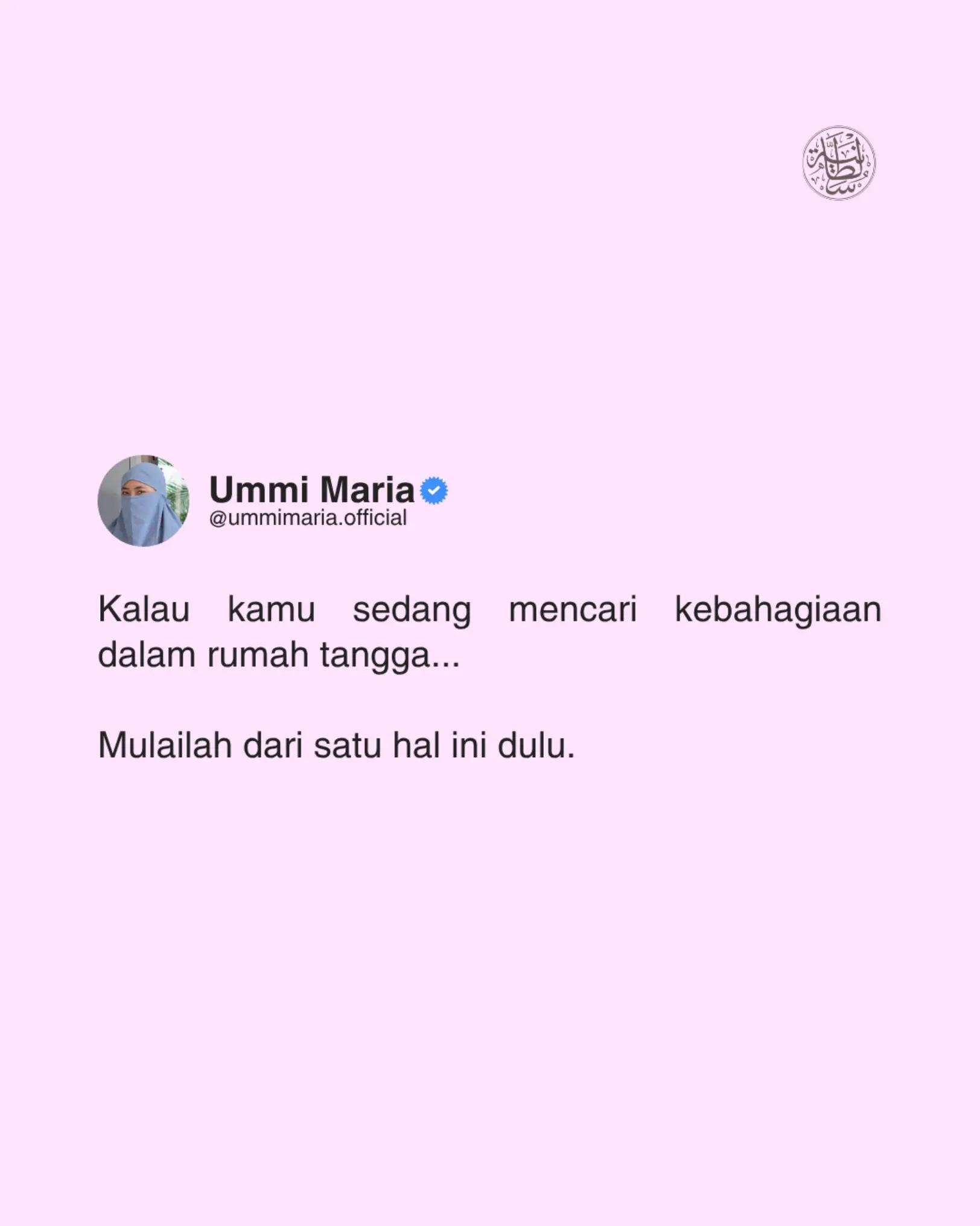 @Ummi Maria