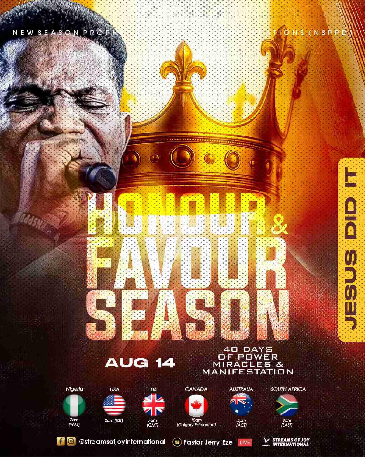 @Pastor Jerry Eze