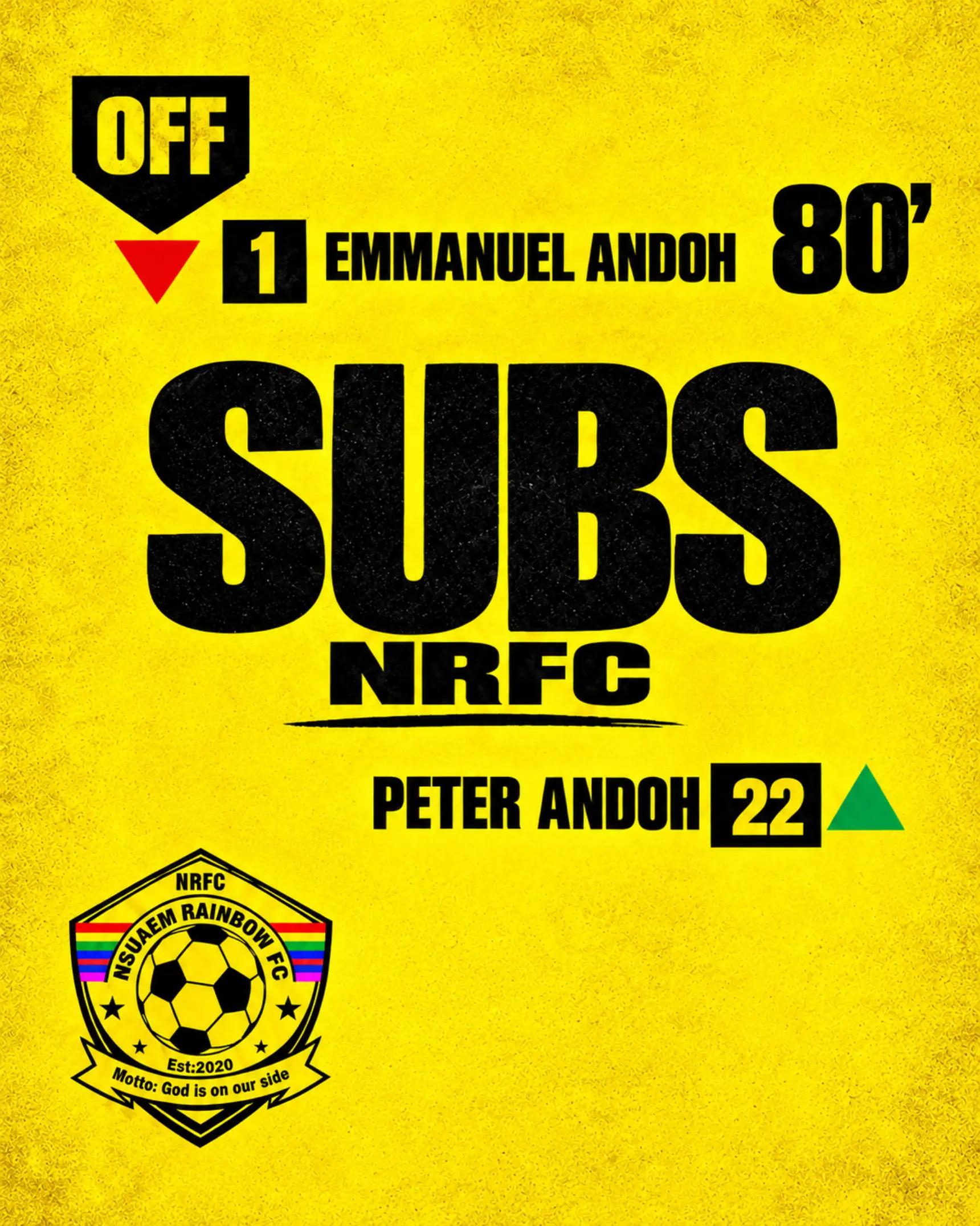 @Nsuaem Rainbow FC