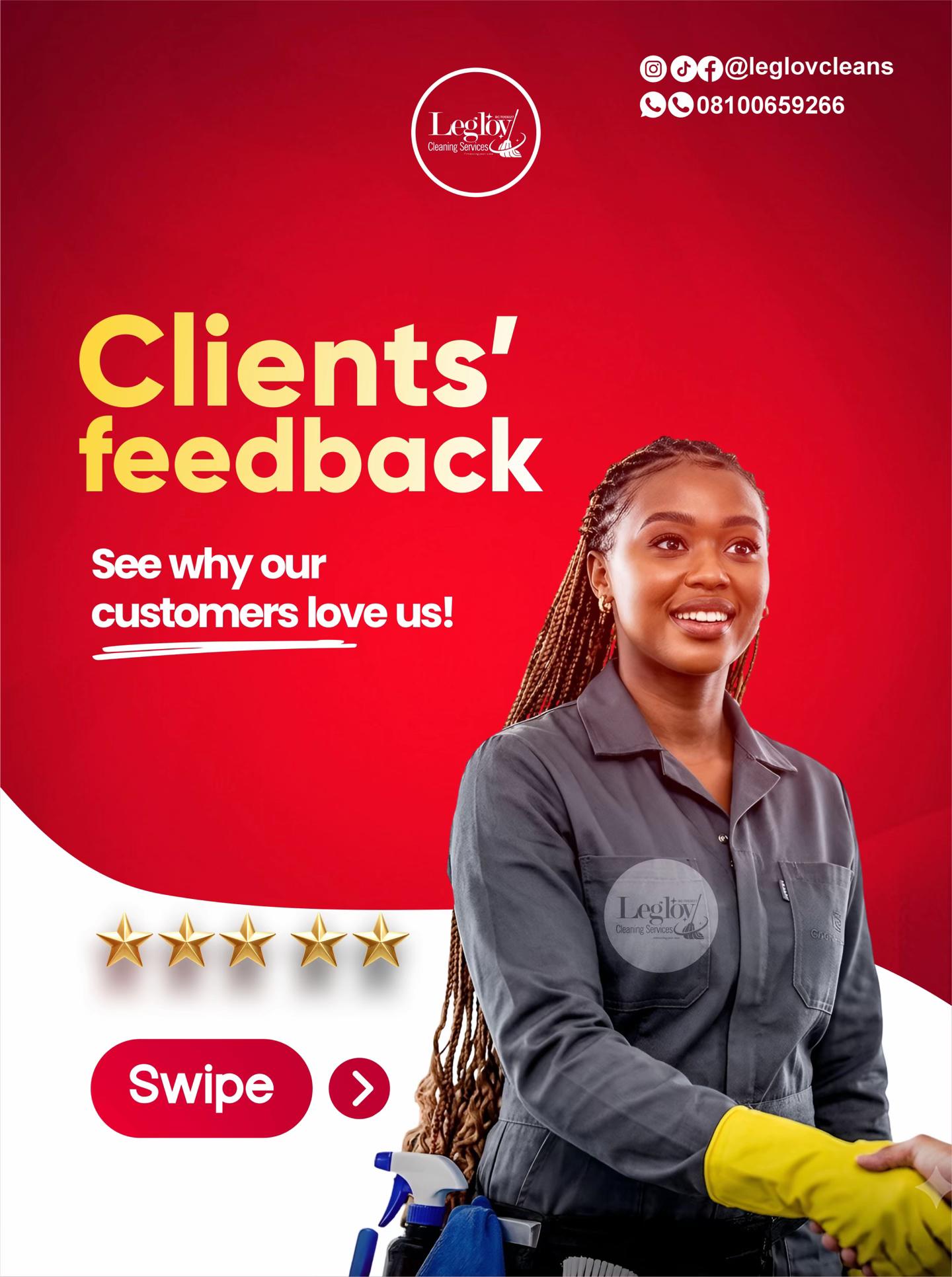 @Leglov cleaning services LTD