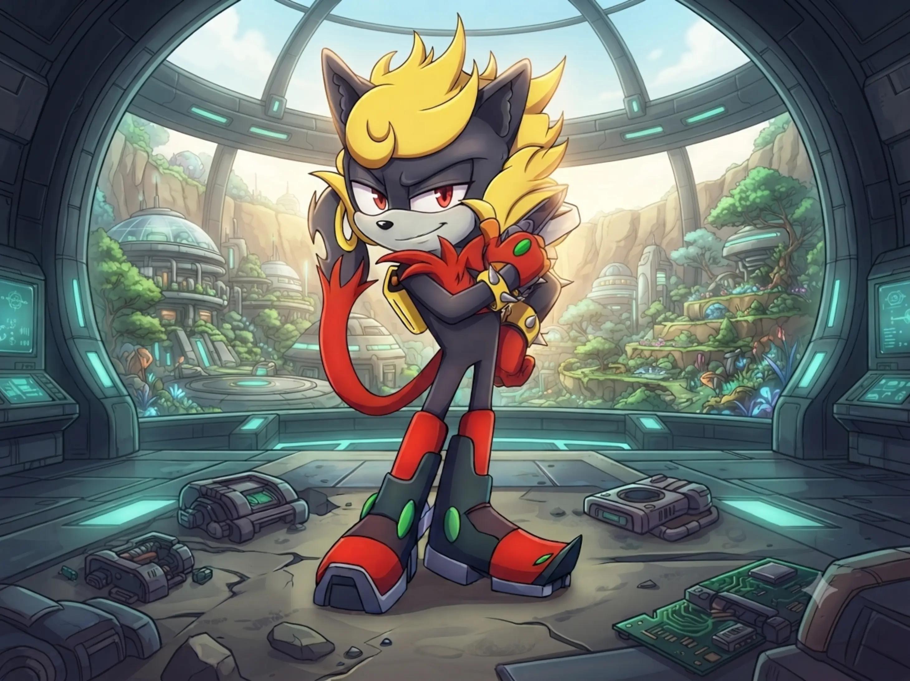 @King Rebel Sonic Hedgehog
