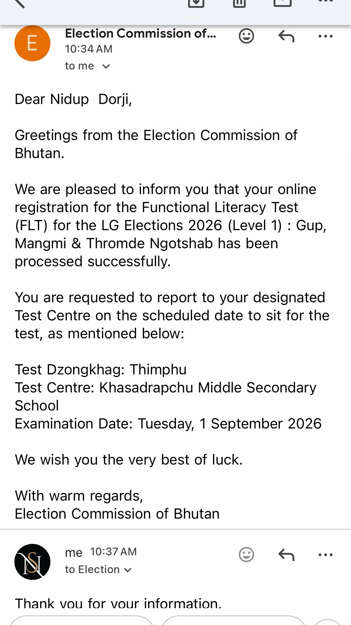@Nidup Dorji