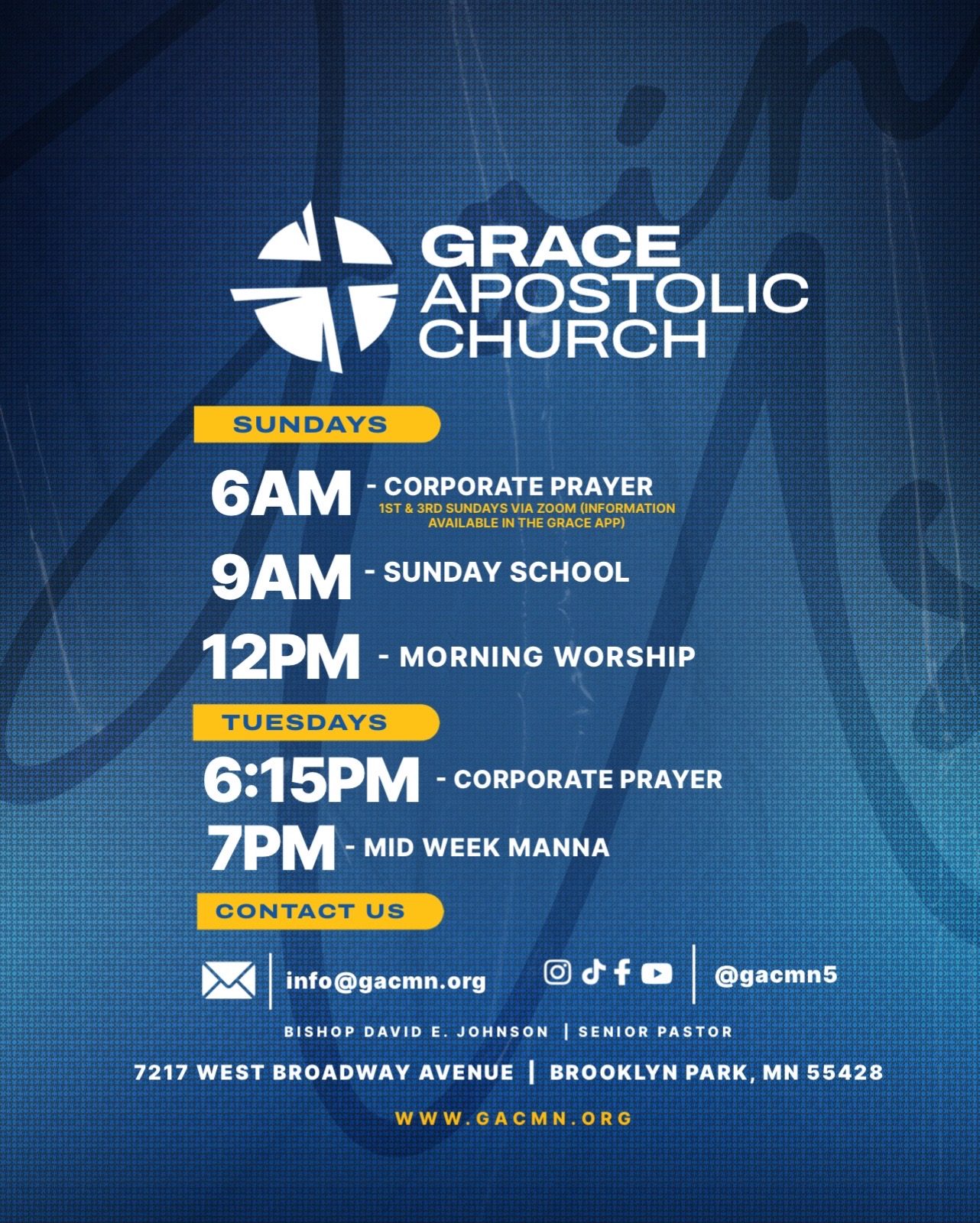 @Grace Apostolic Church