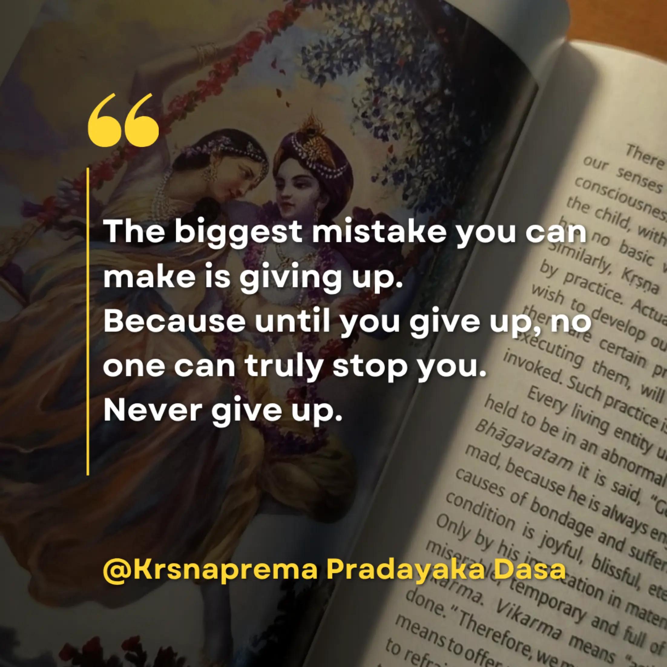 @Krsnaprema Pradayaka Dasa