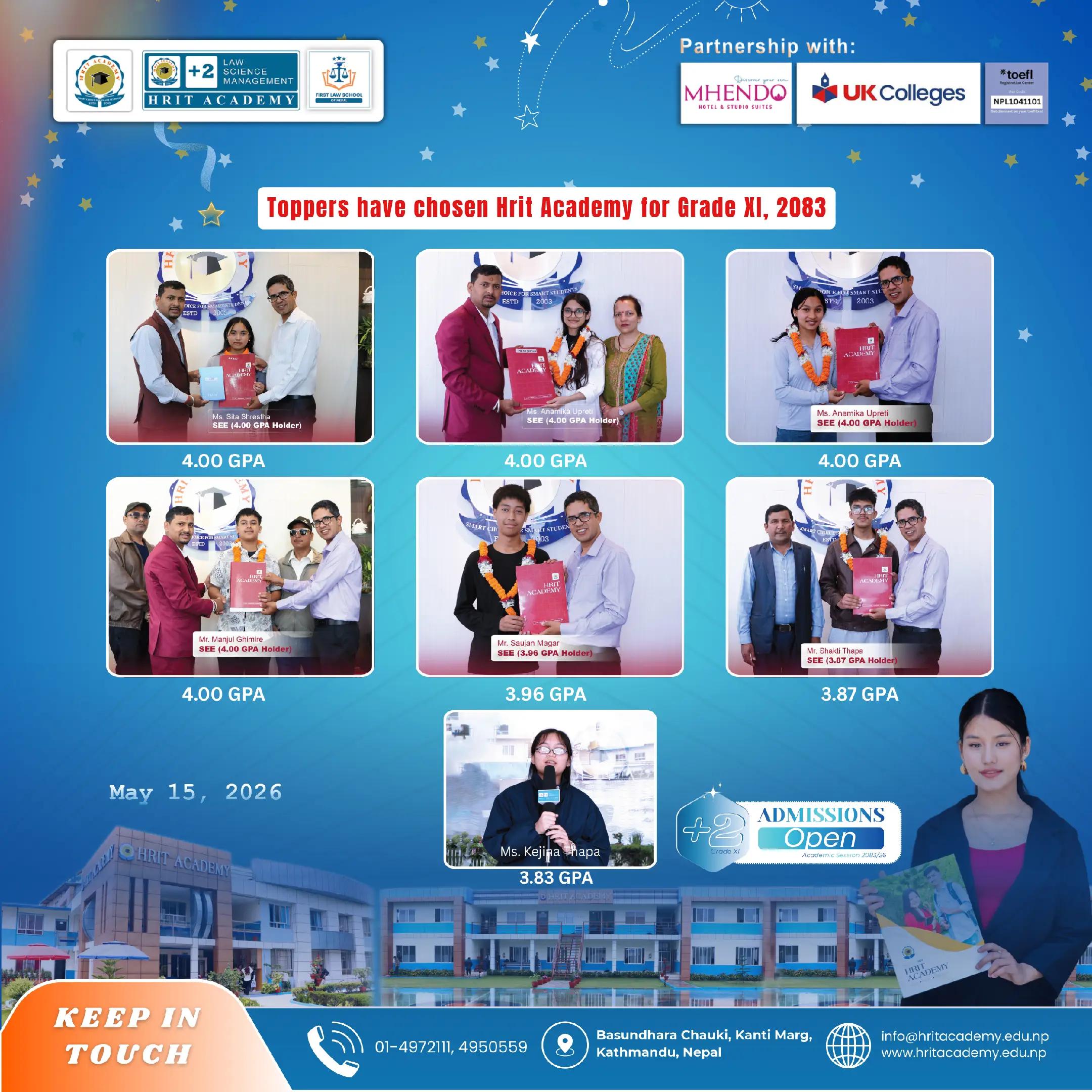 @Hrit Academy +2