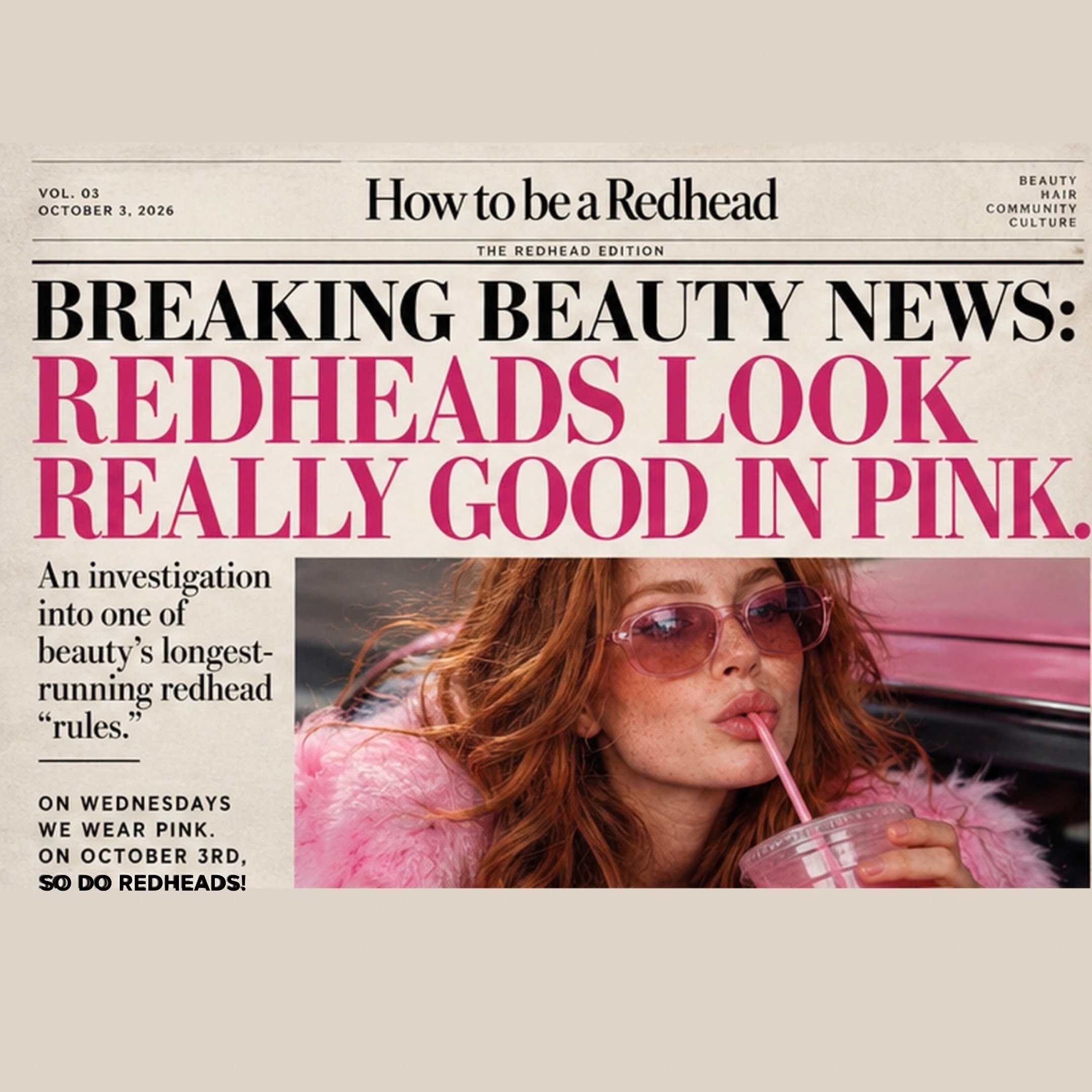 @How to be a Redhead