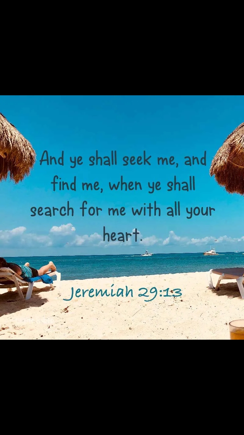 @seek God first