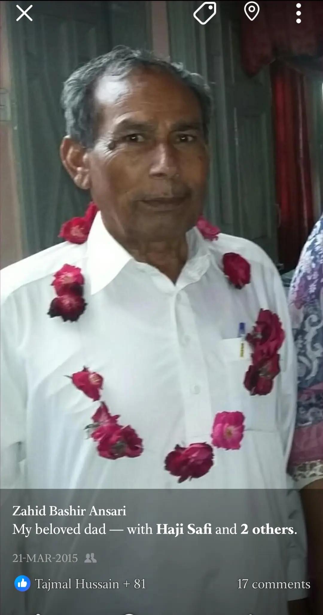 @Dr Zahid Bashir Ansari