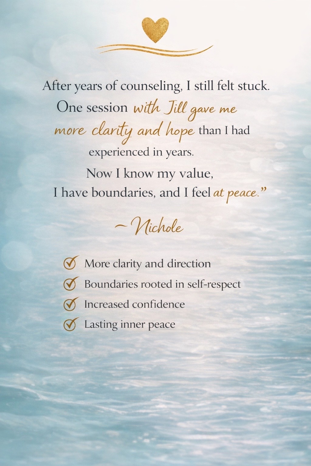 @JILL | INNER HEALING COACH