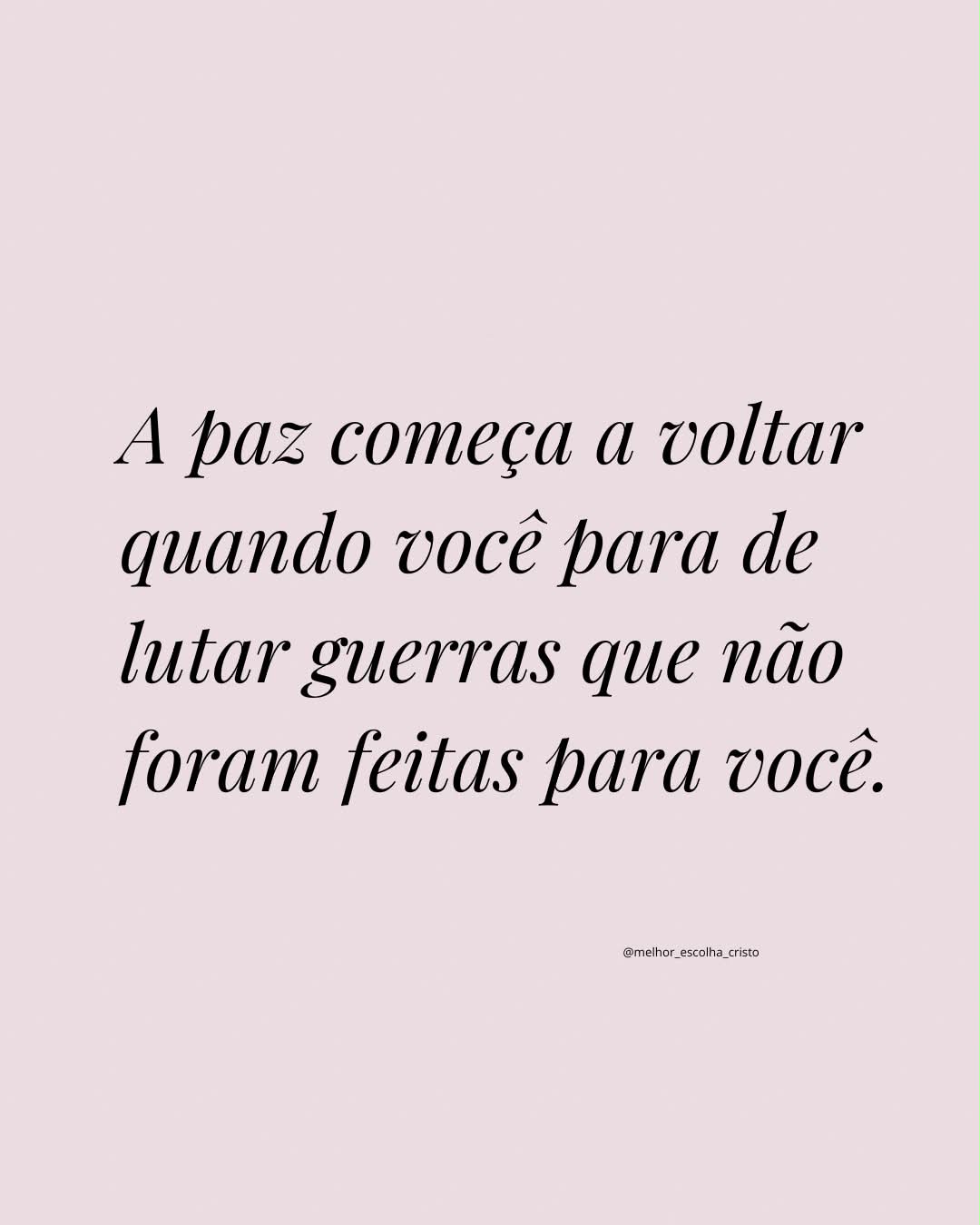 @Melhor escolha Cristo