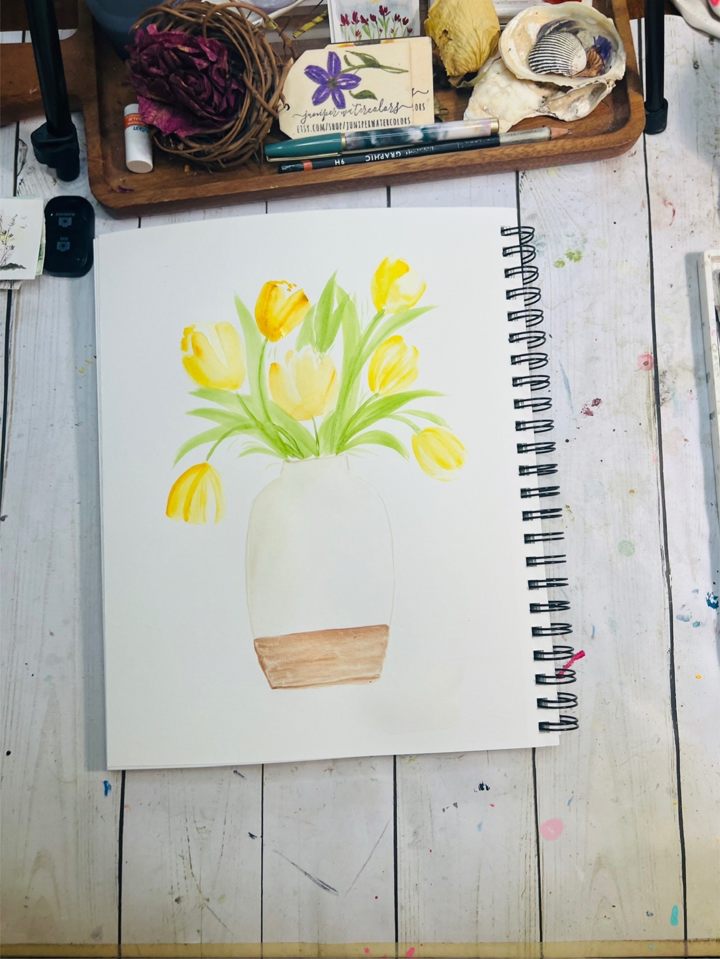 @Juniper Watercolors
