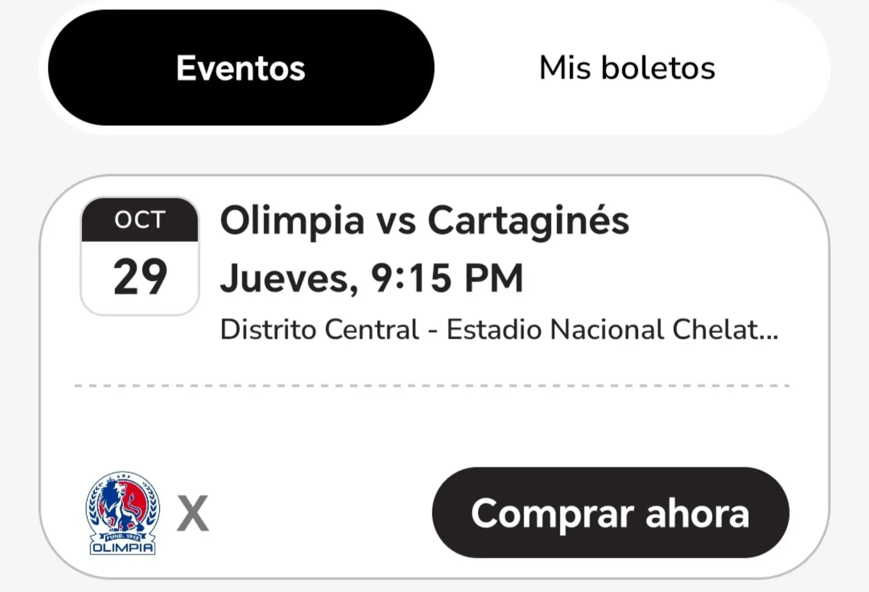 @Olimpia y nada más... ❤️🤍💙