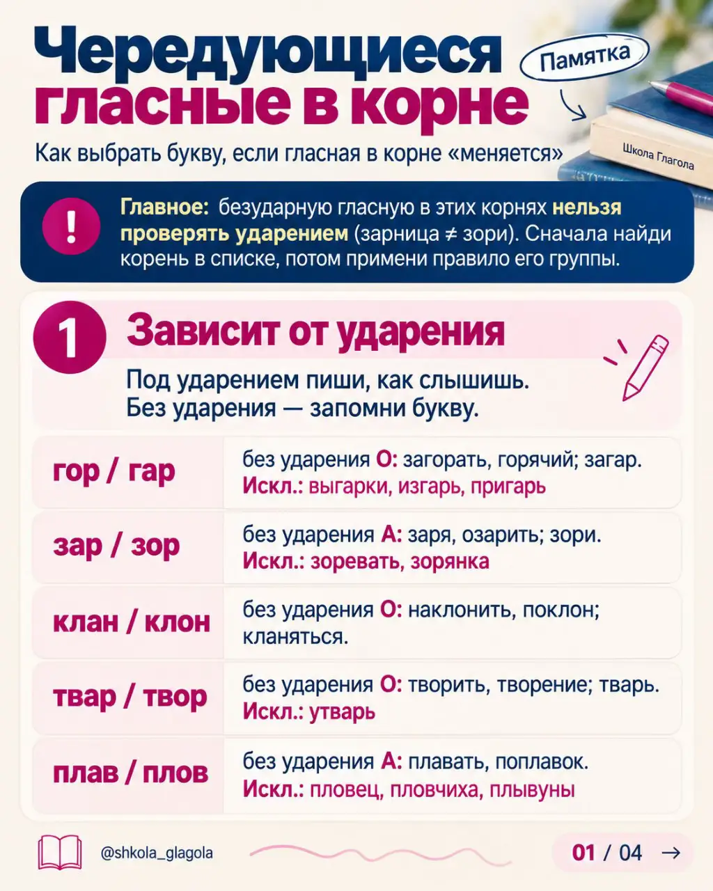 @Школа Глагола