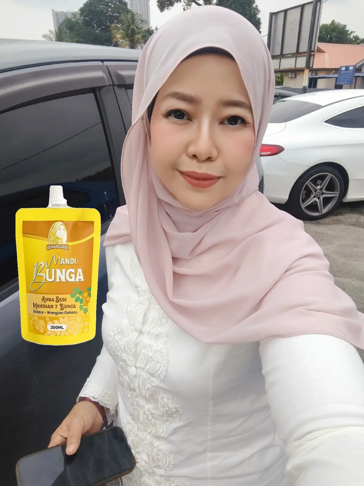@Benang Sari Mandi Bunga