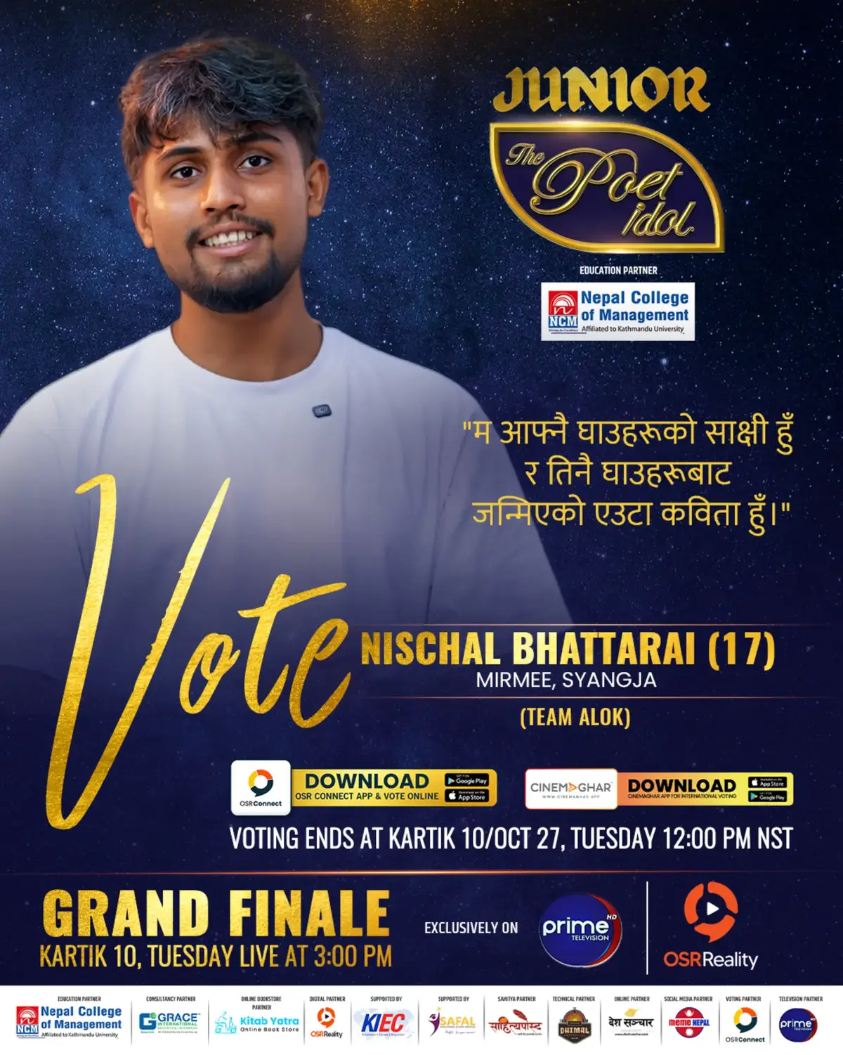 @Nischal bhattarai