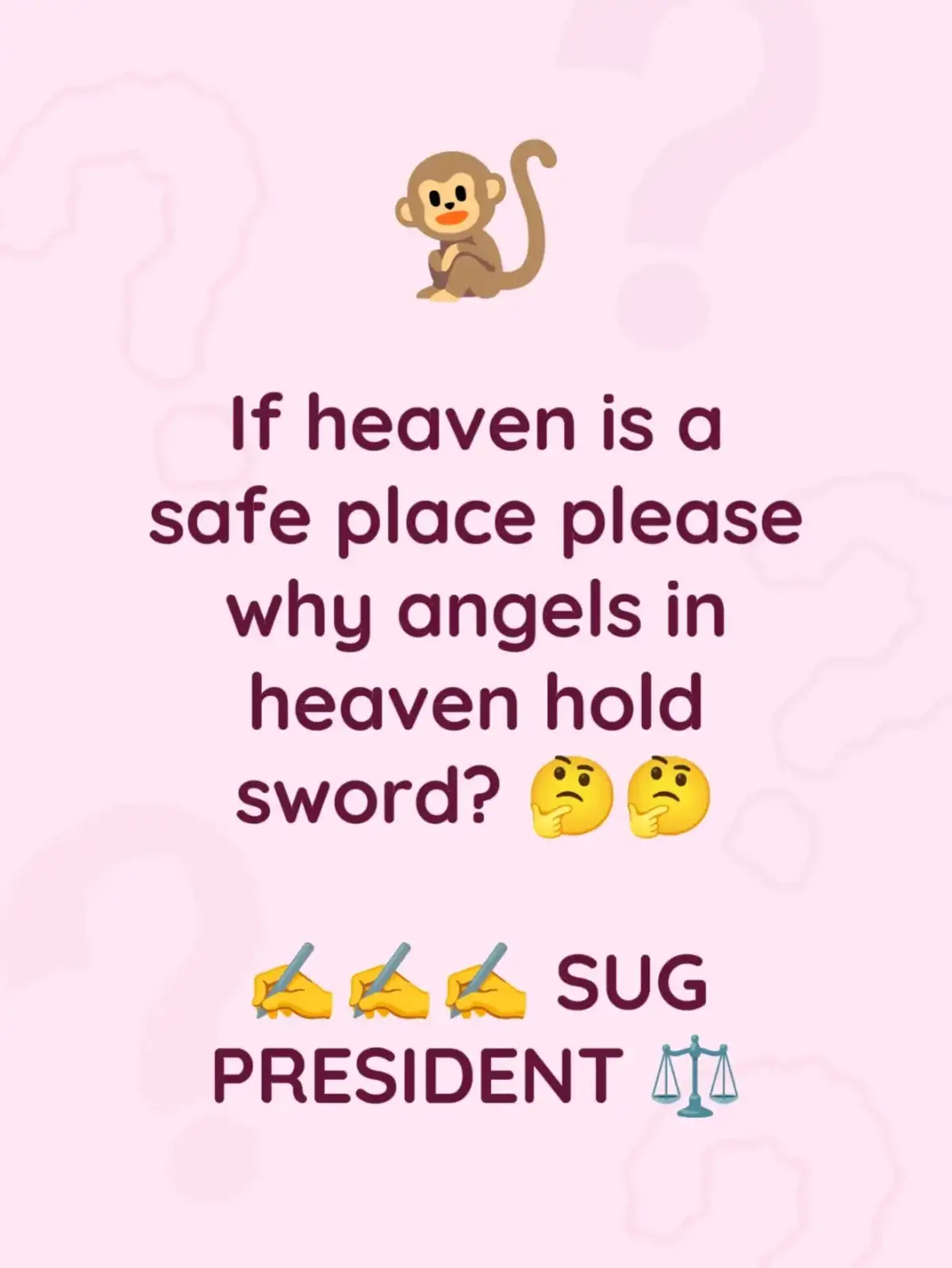 @🕊️⚖️SUG PRESIDENT⚖️🕊️