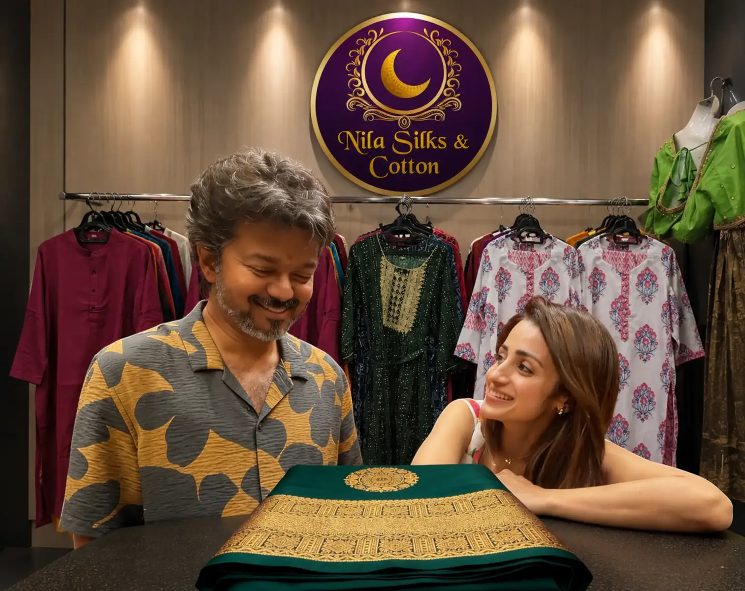 @Nila Silks & Cotton