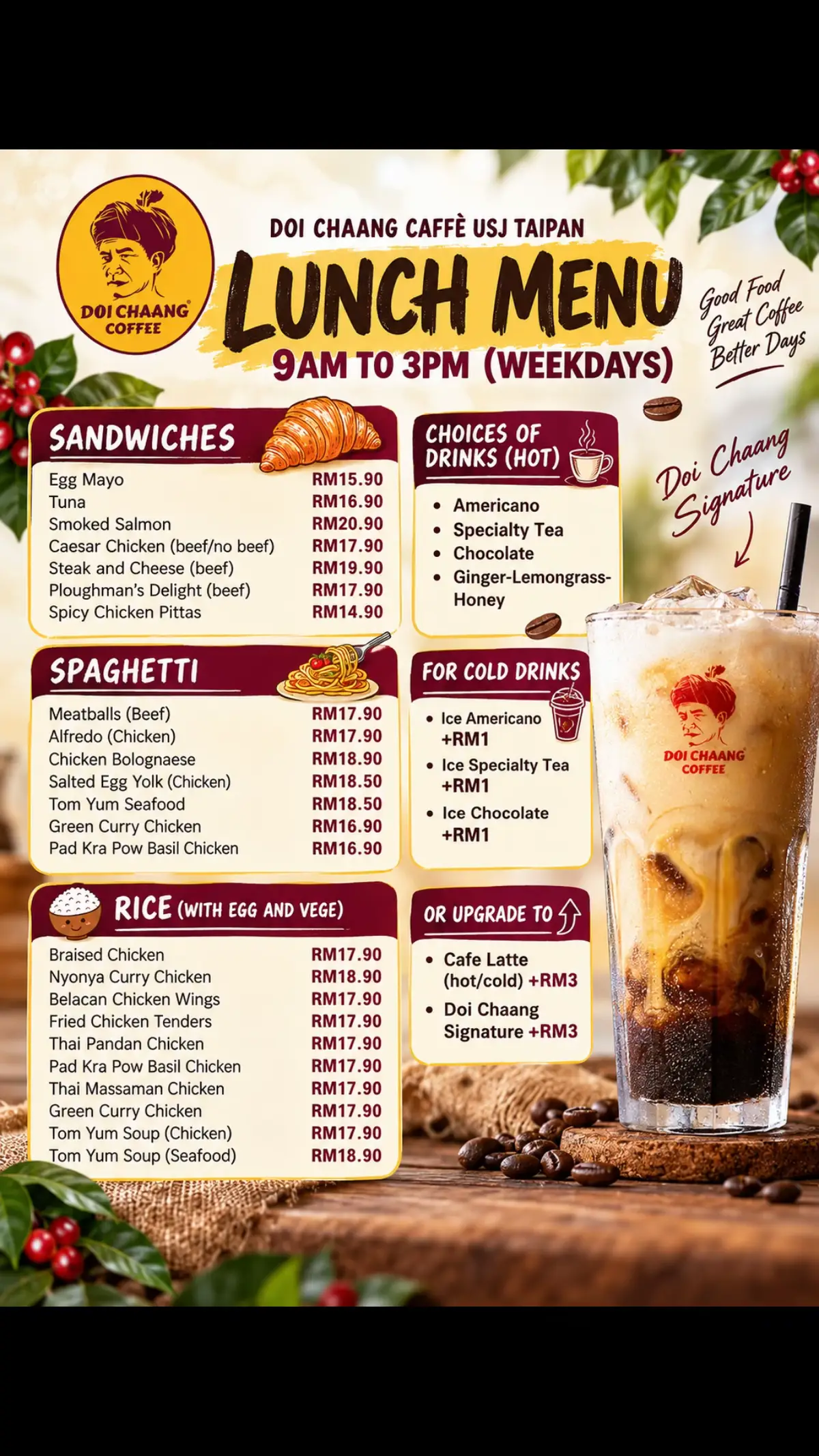 @Doi Chaang Caffè USJ Taipan