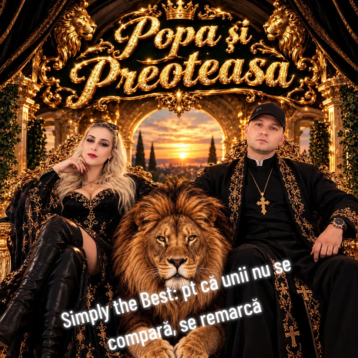 @⛪POPA ȘI PREOTEASA⛪FARA MASTI⛪