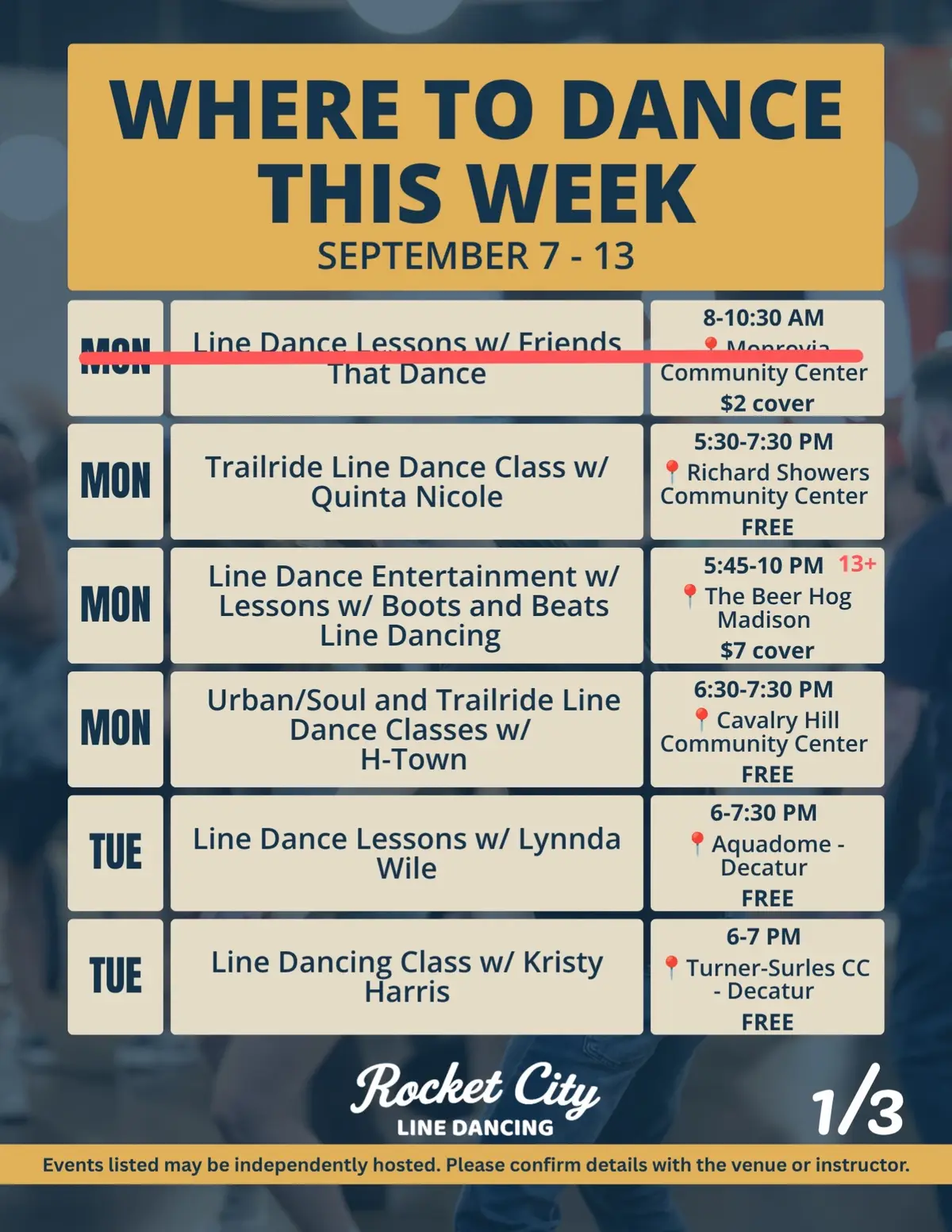 @Rocket City Line Dancing