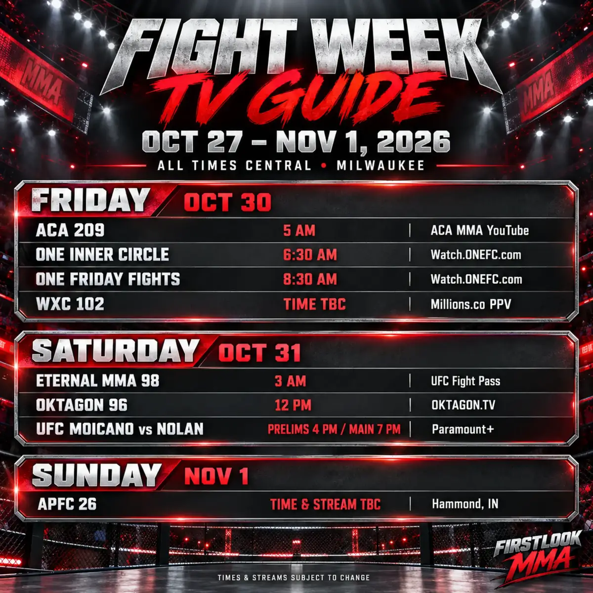 @first look mma