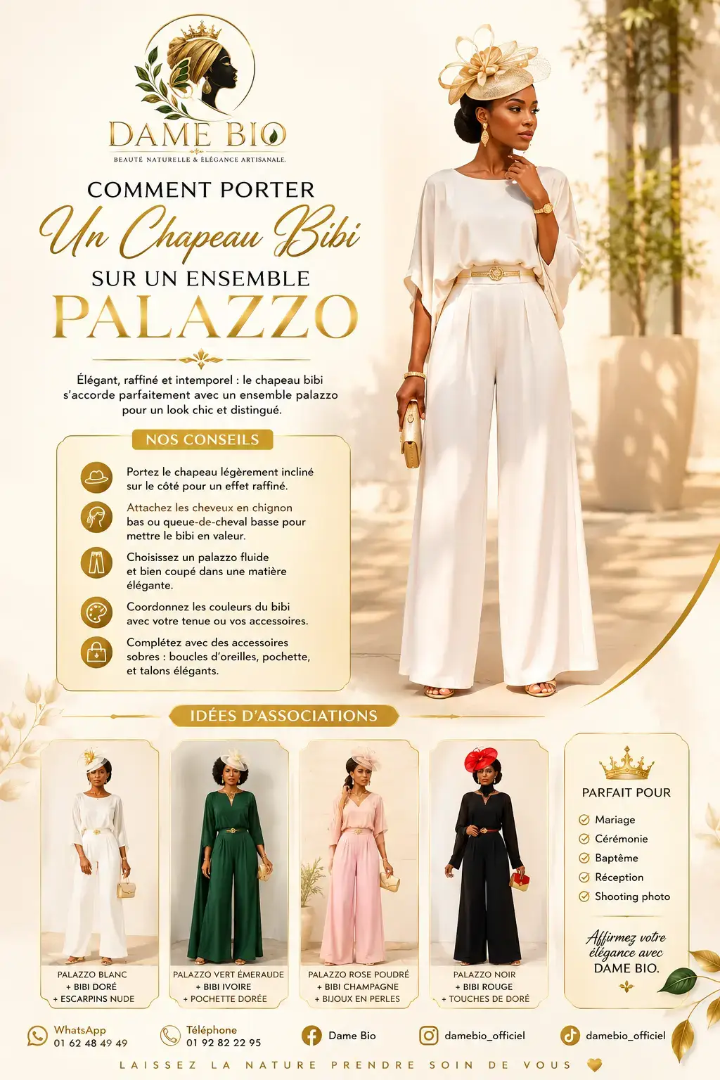 @Dame Bio | Foumilayo Gloria
