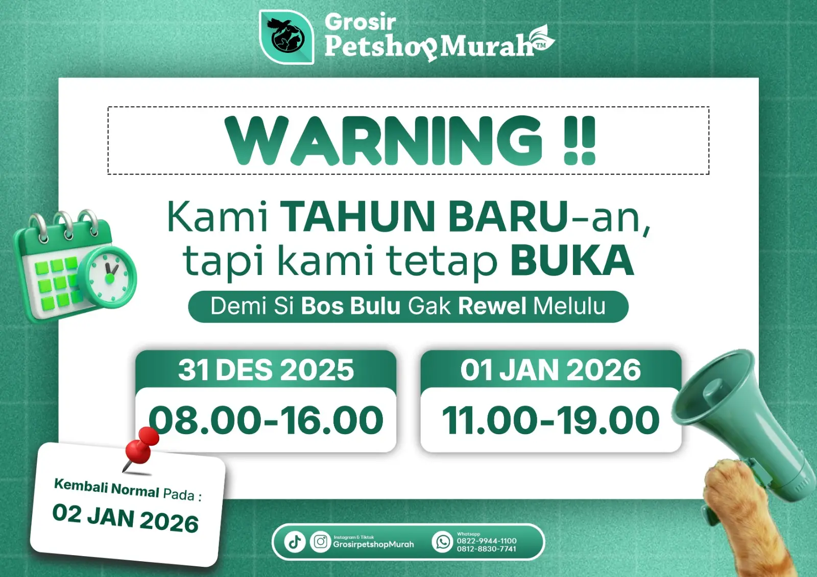 @Grosir Petshop Murah