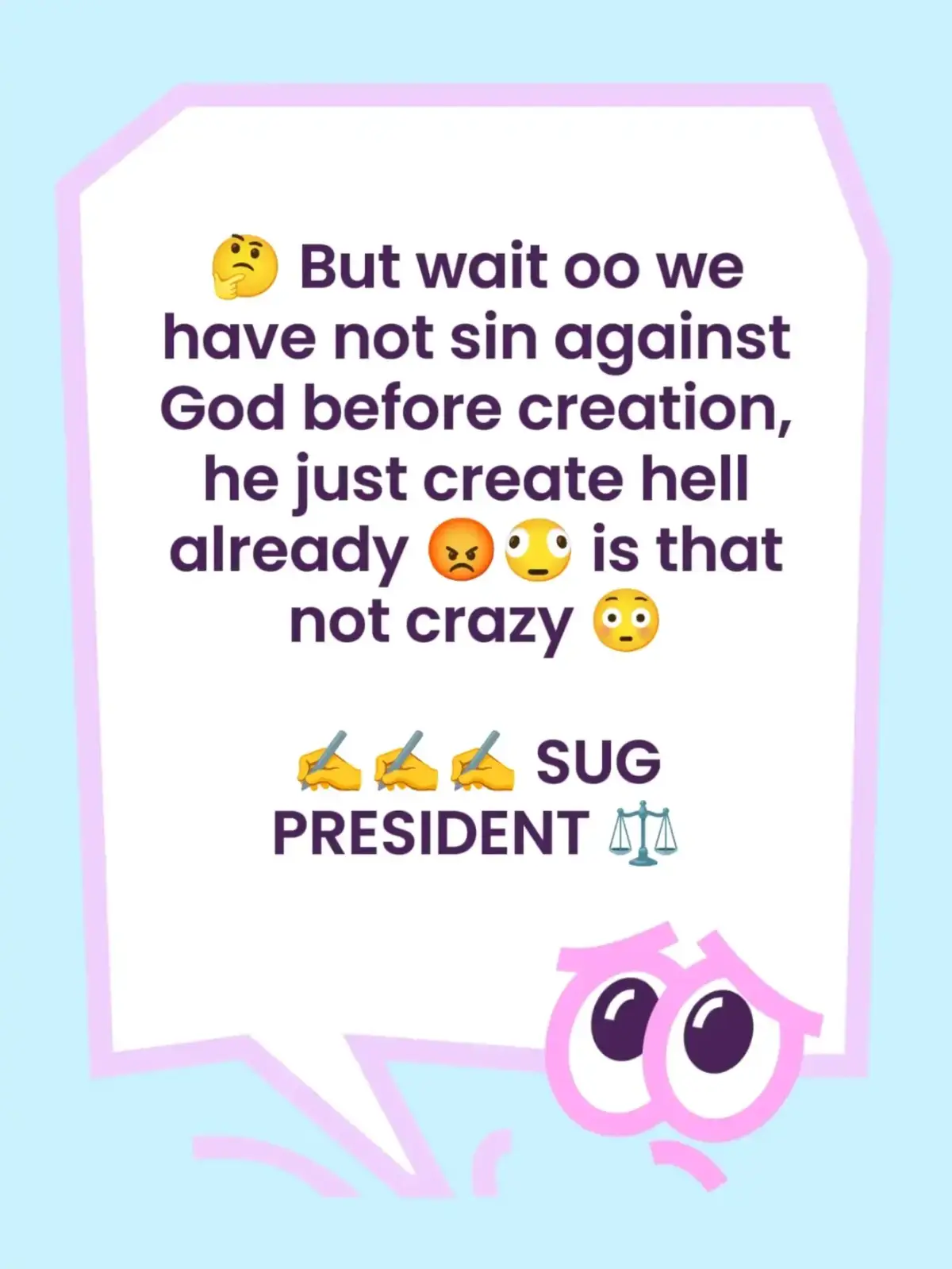 @🕊️⚖️SUG PRESIDENT⚖️🕊️