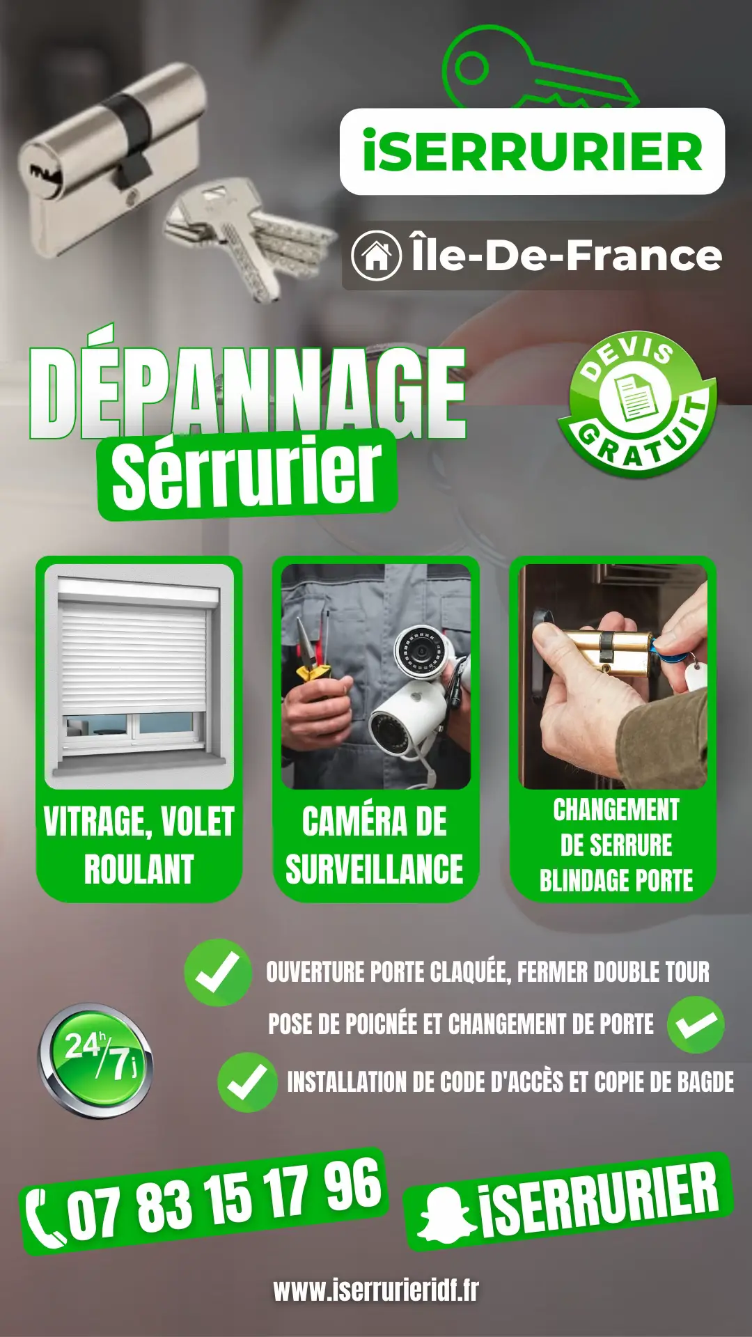 @SERRURIER IDF✅