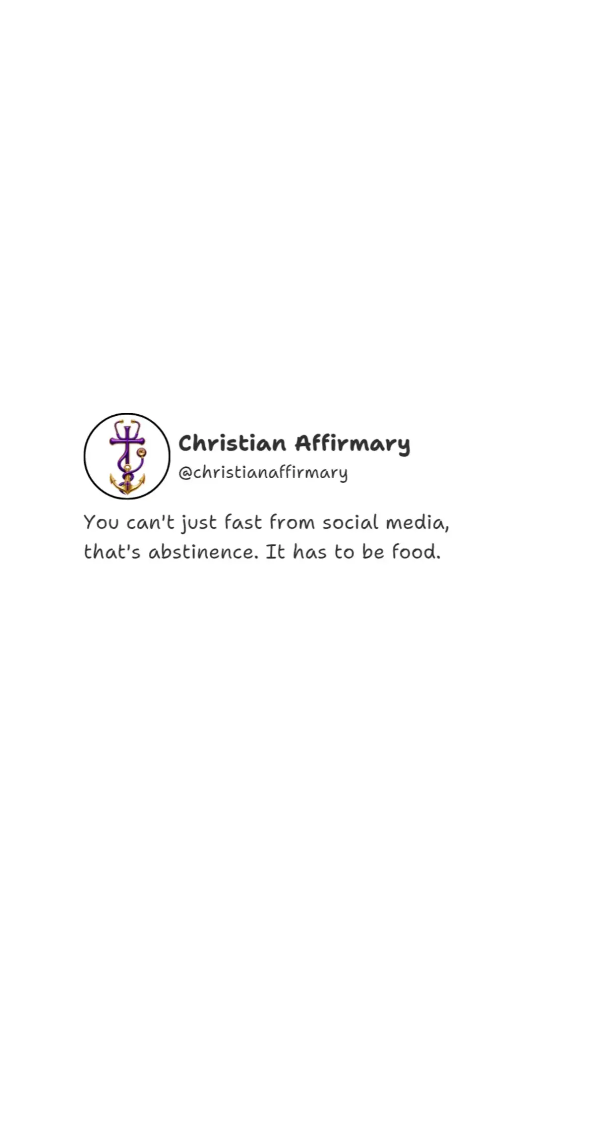 @✝️Christian Affirmary✝️