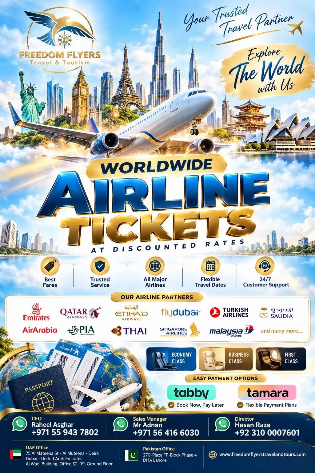 @Freedom Flyers Travel &Tourism
