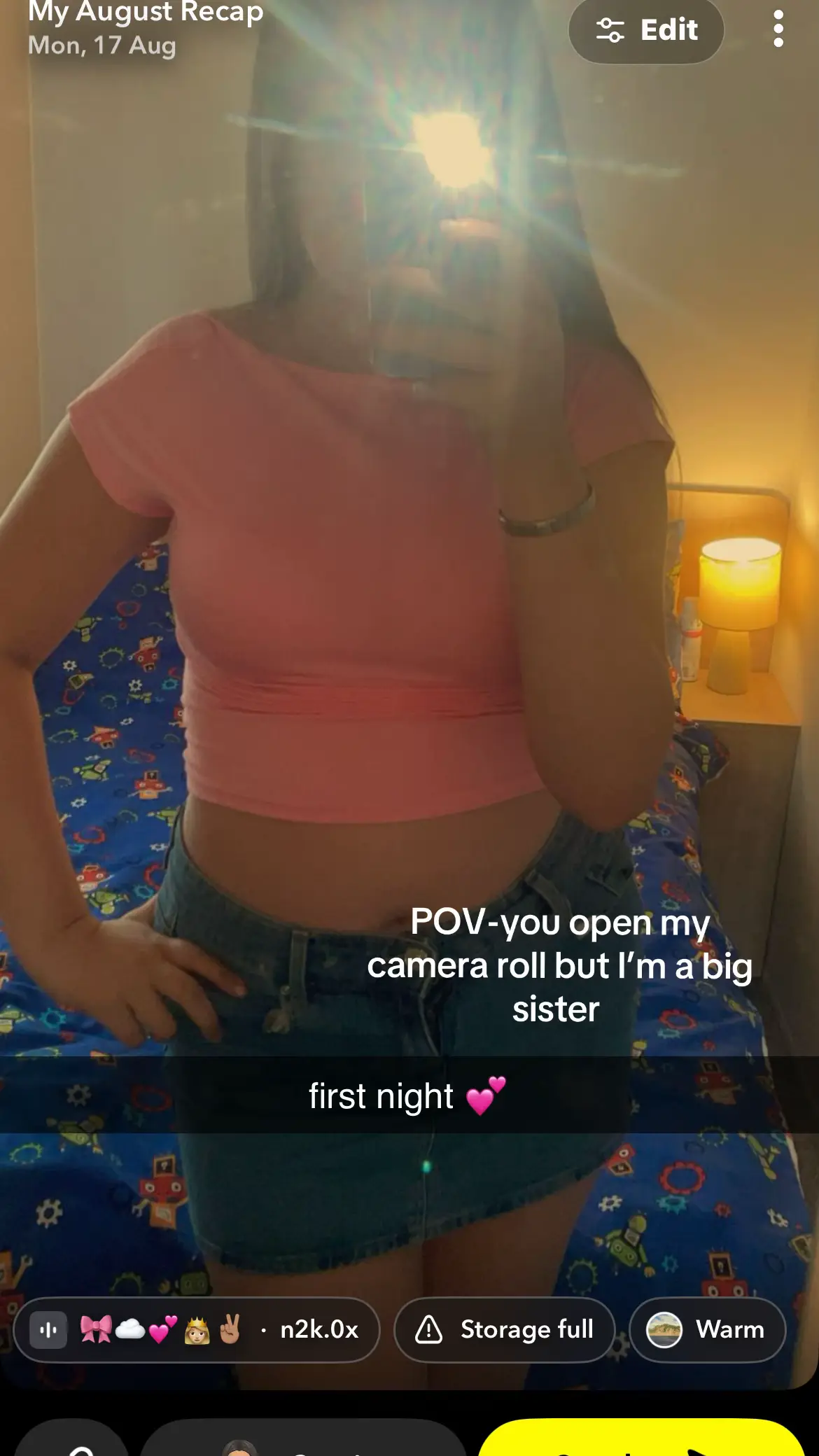 @Evie grace🥰