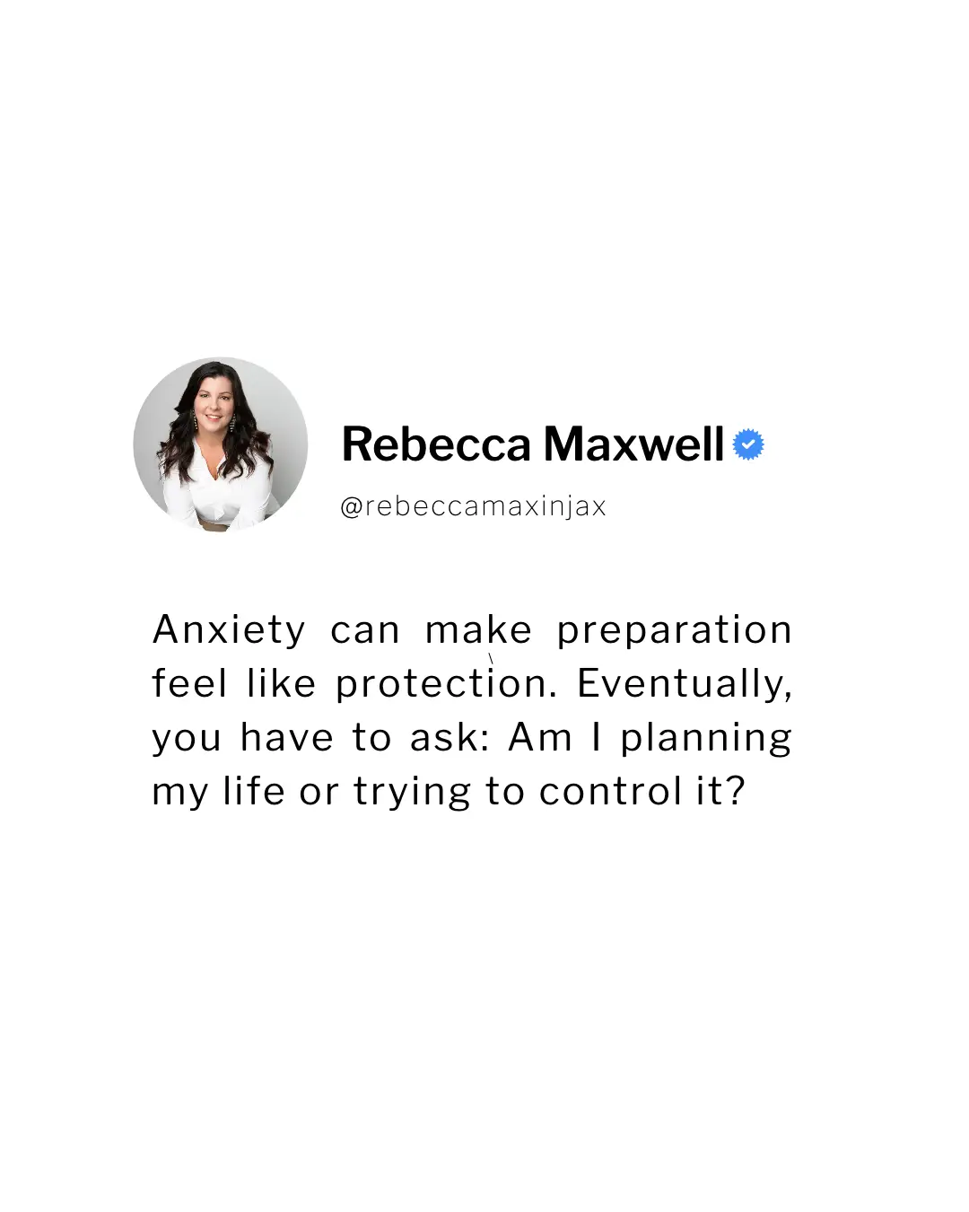 @Rebecca Maxwell