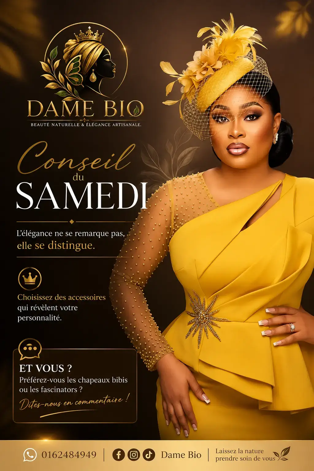 @Dame Bio | Foumilayo Gloria