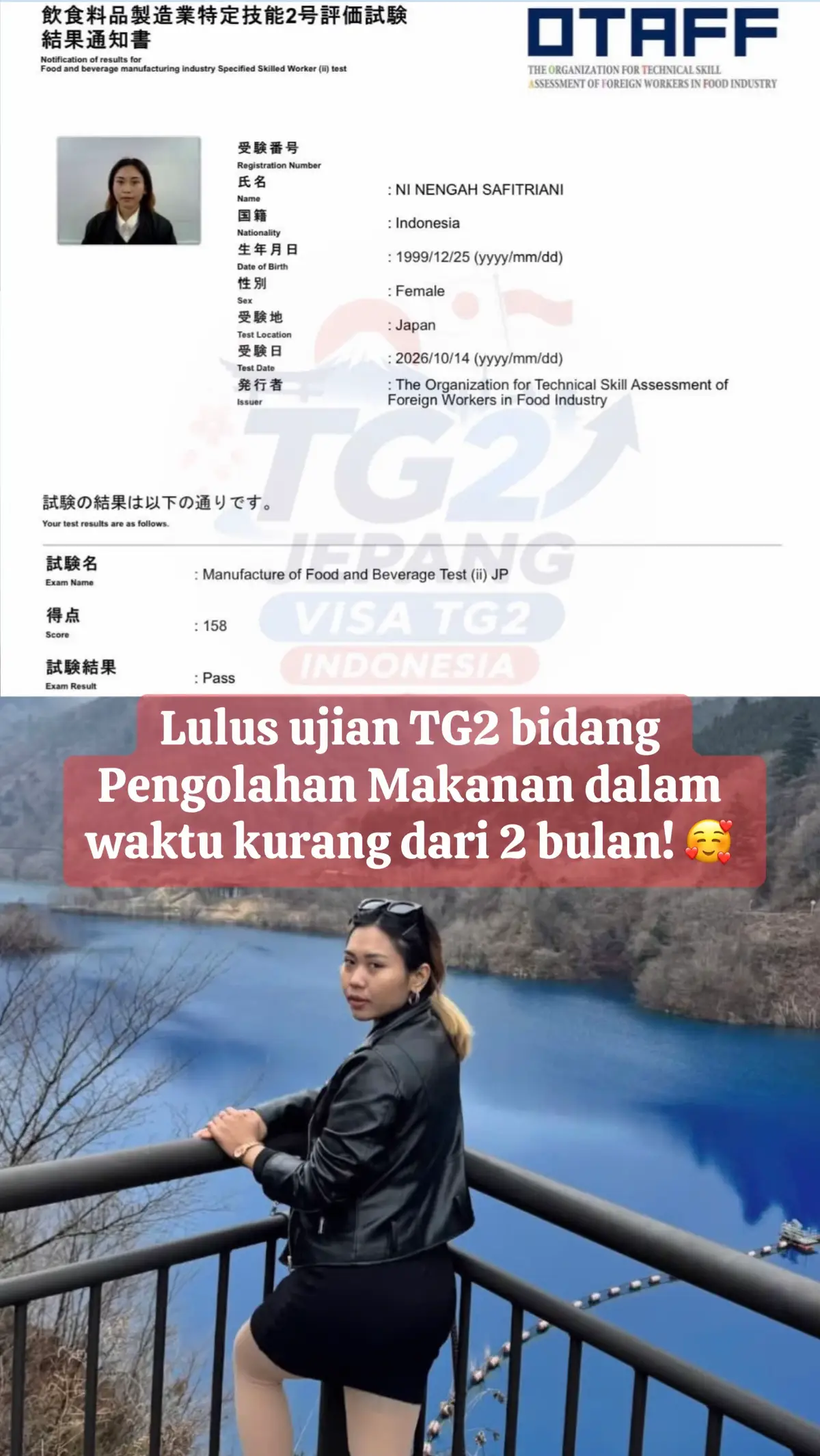 @Lulus TG2 Sambil Kerja