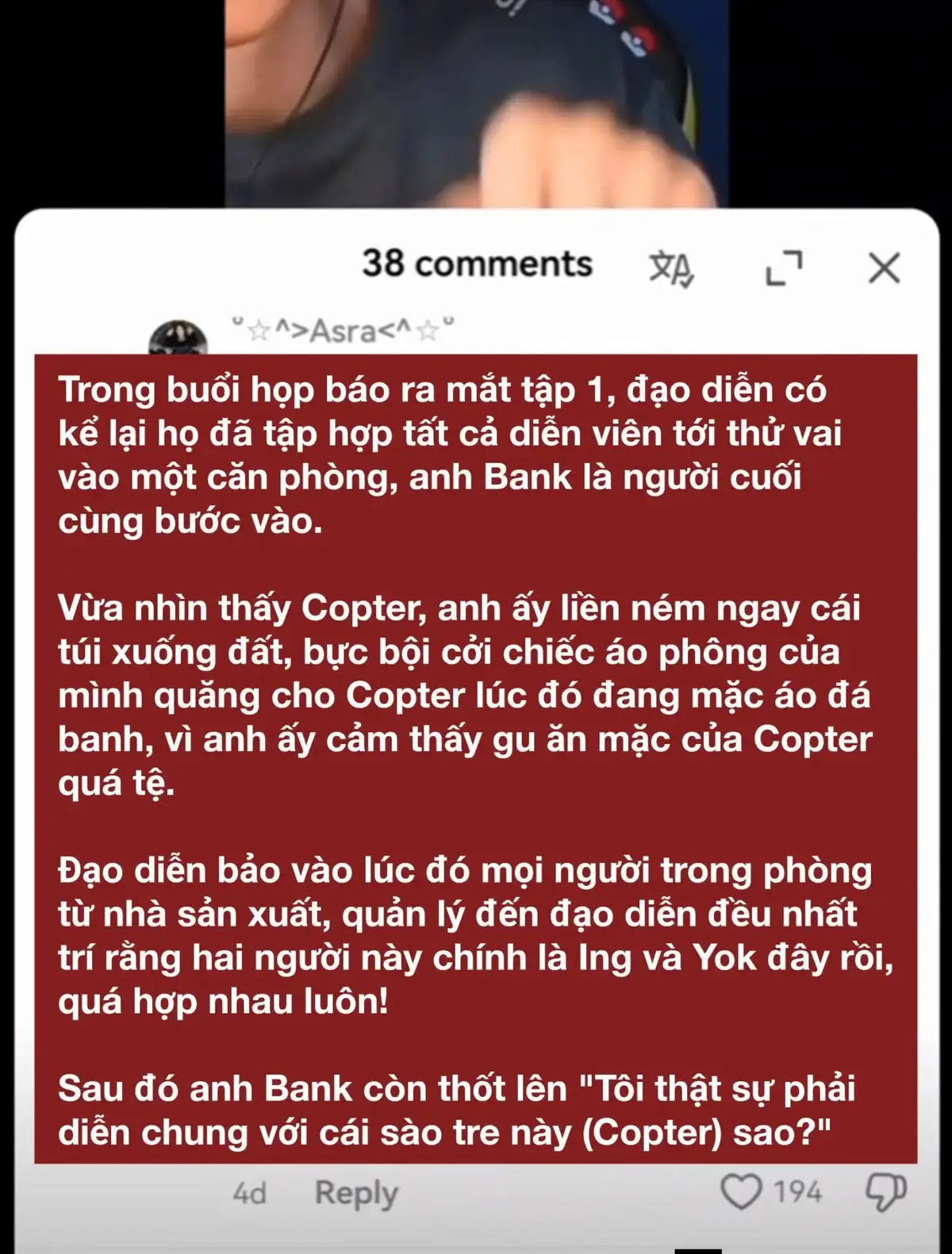 @Đau lưng mõi gối Tay Tawan