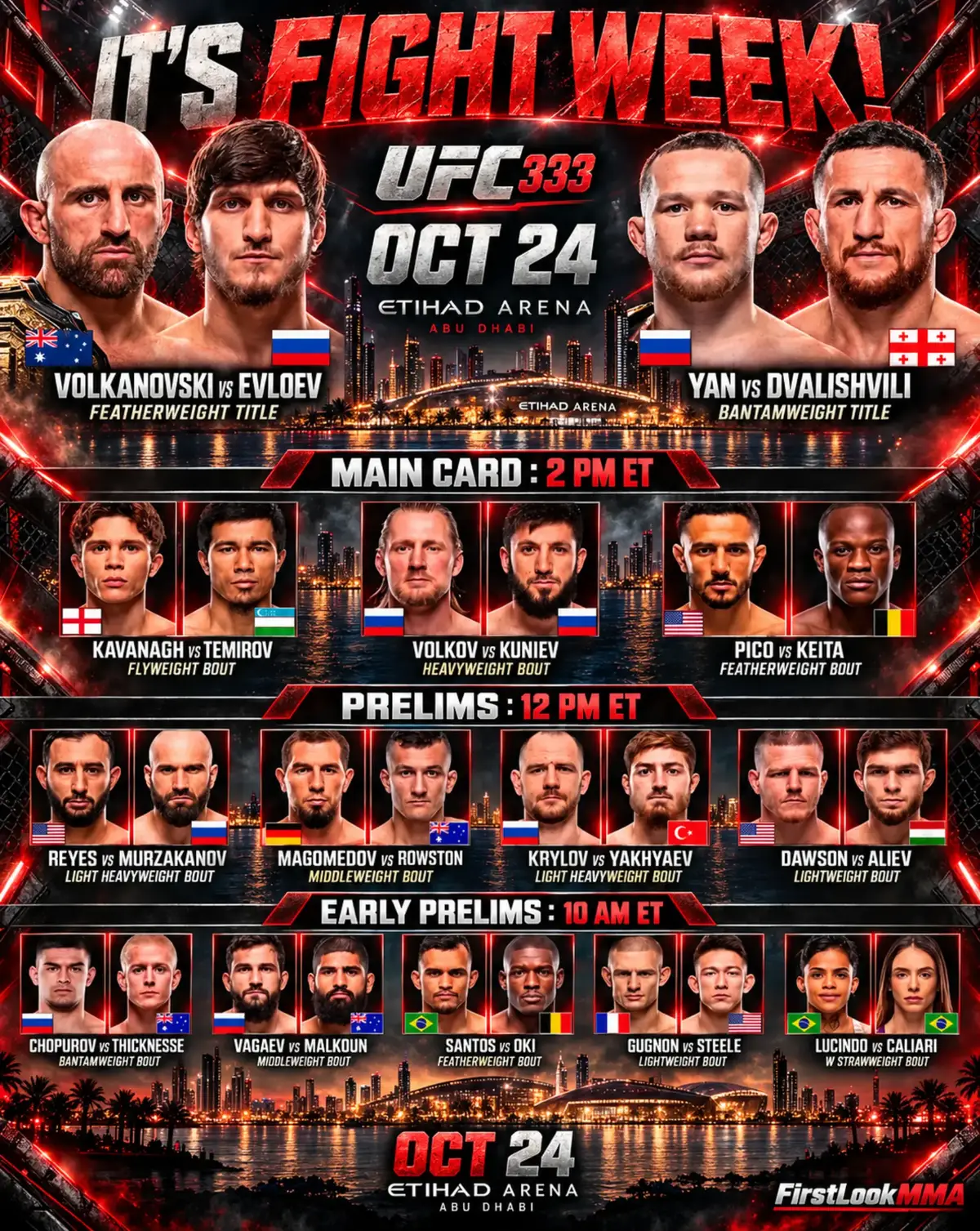 @first look mma